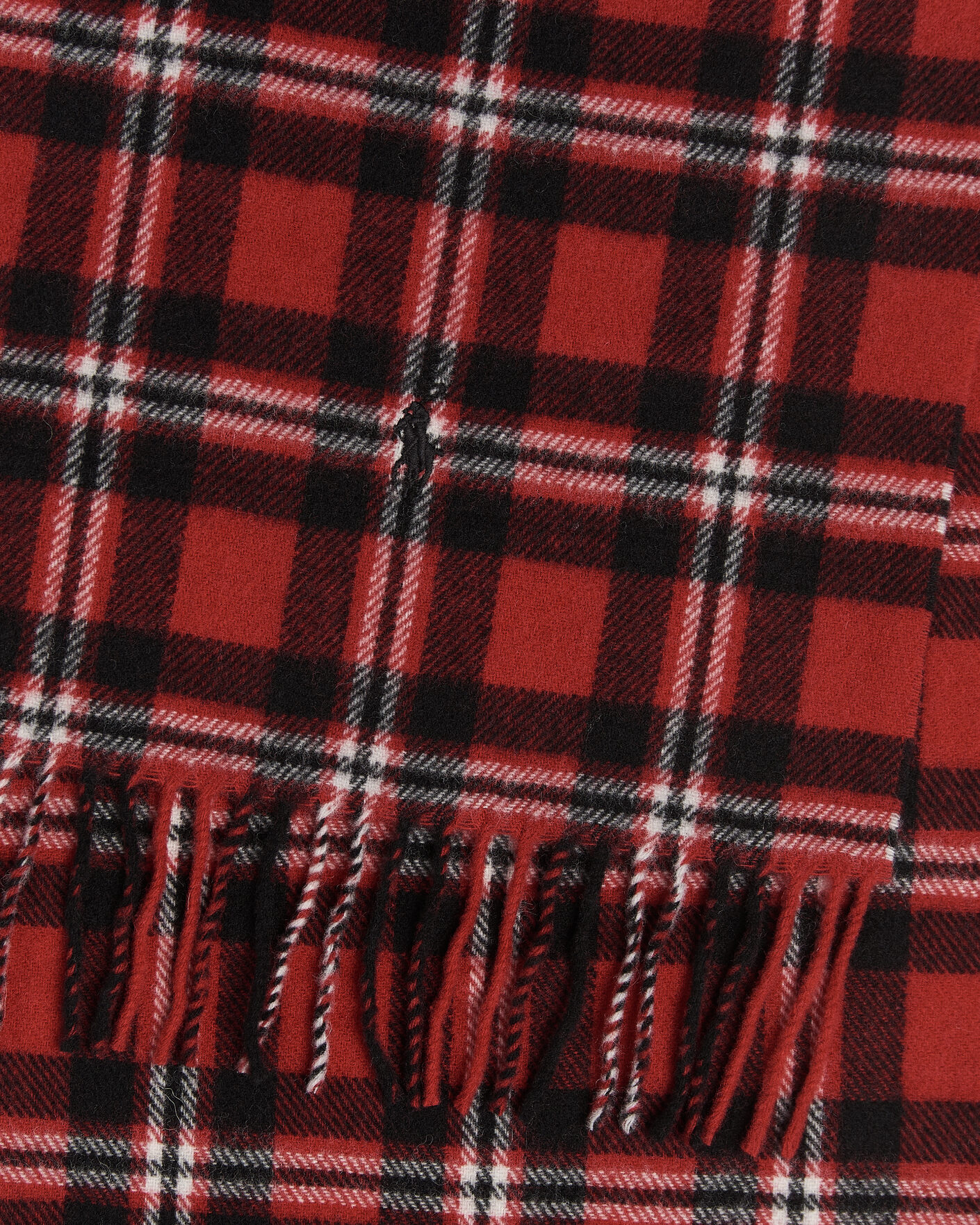 Hombres | Bufandas | Polo Ralph Lauren | Classic Wool Scarf Red/Black
