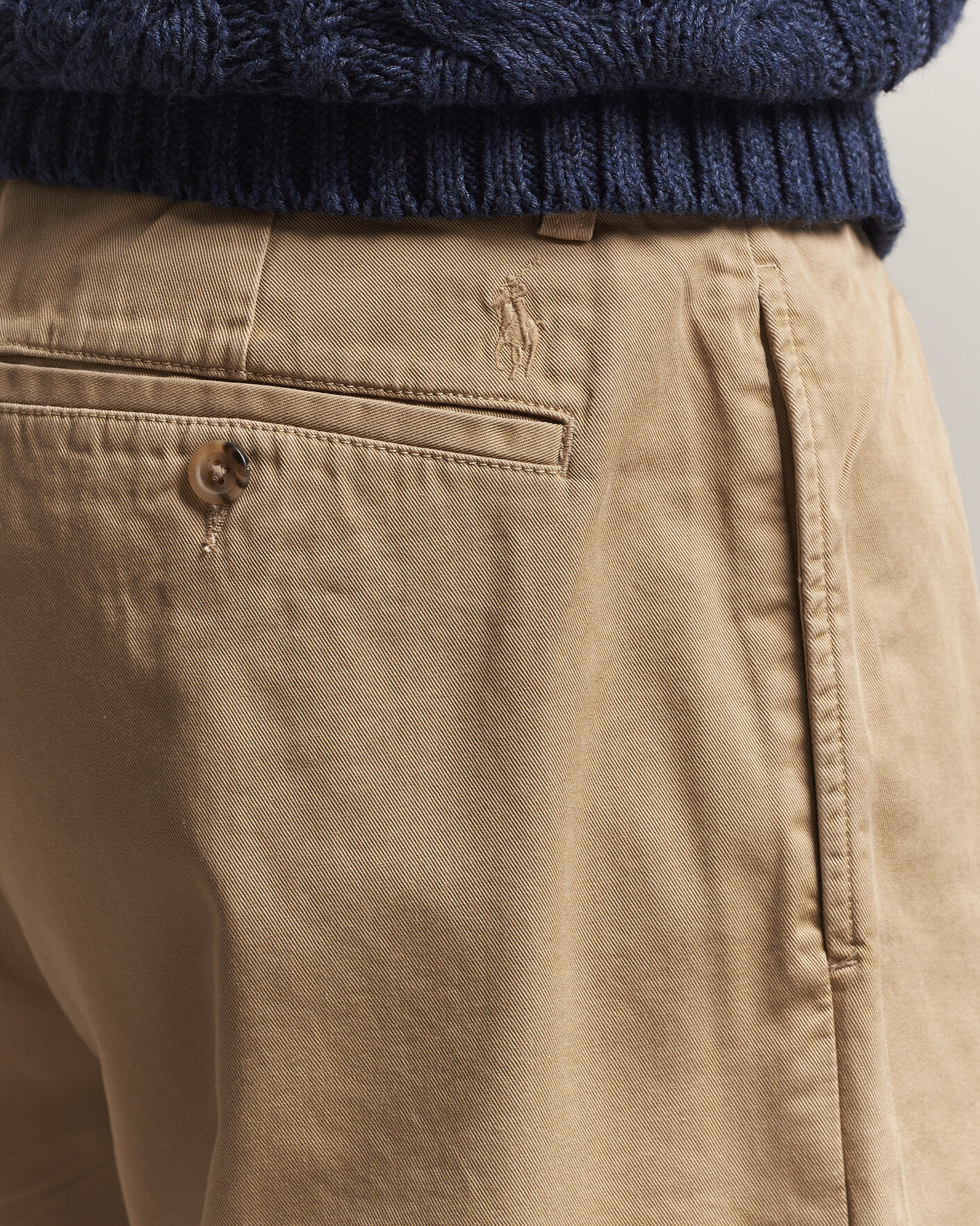 Hombres | Pantalones | Polo Ralph Lauren | Bedford Twill Straight Fit Pants Khaki Hill