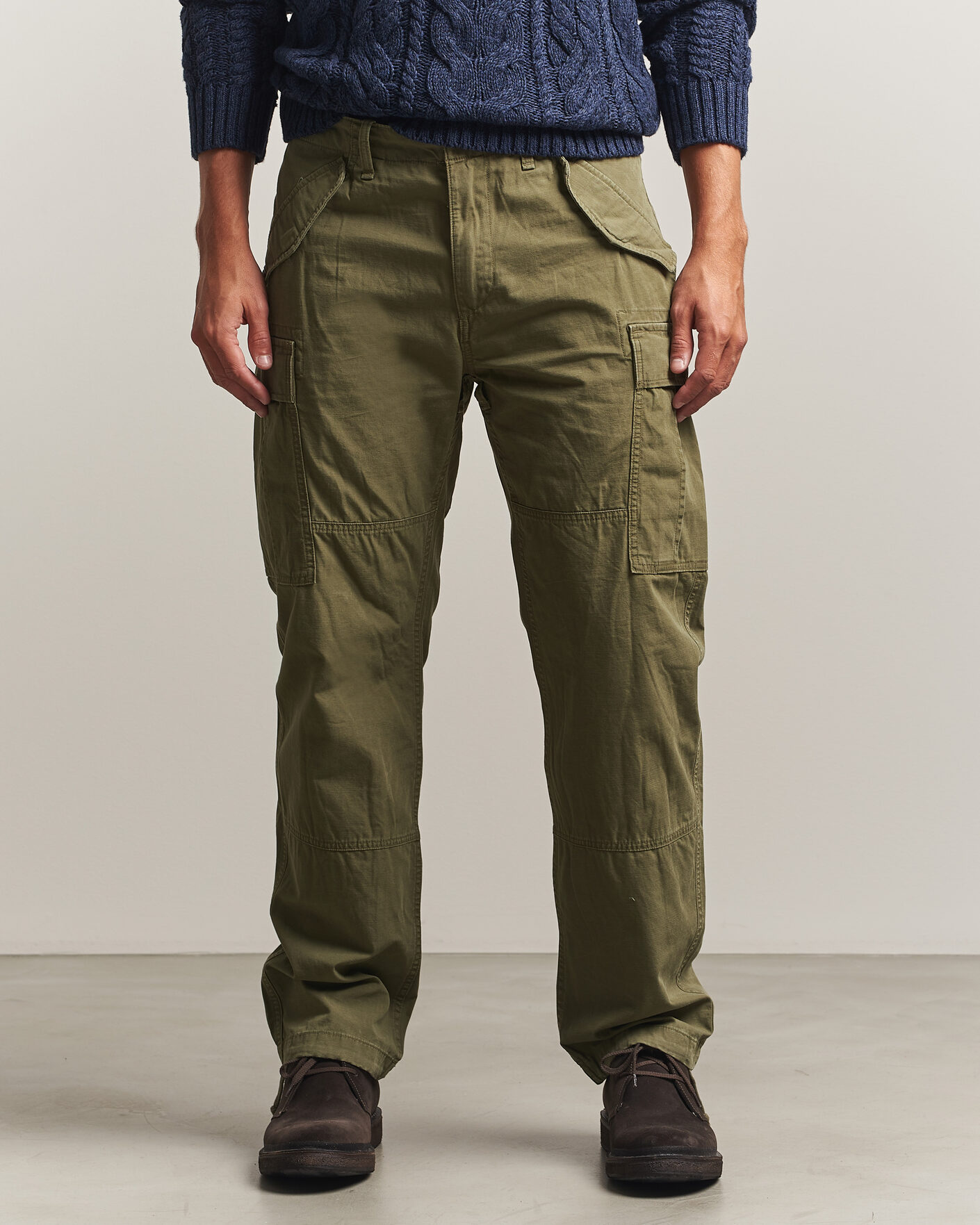 Hombres | Pantalones | Polo Ralph Lauren | Rustic Canvas Cargo Pants Outdoors Olive