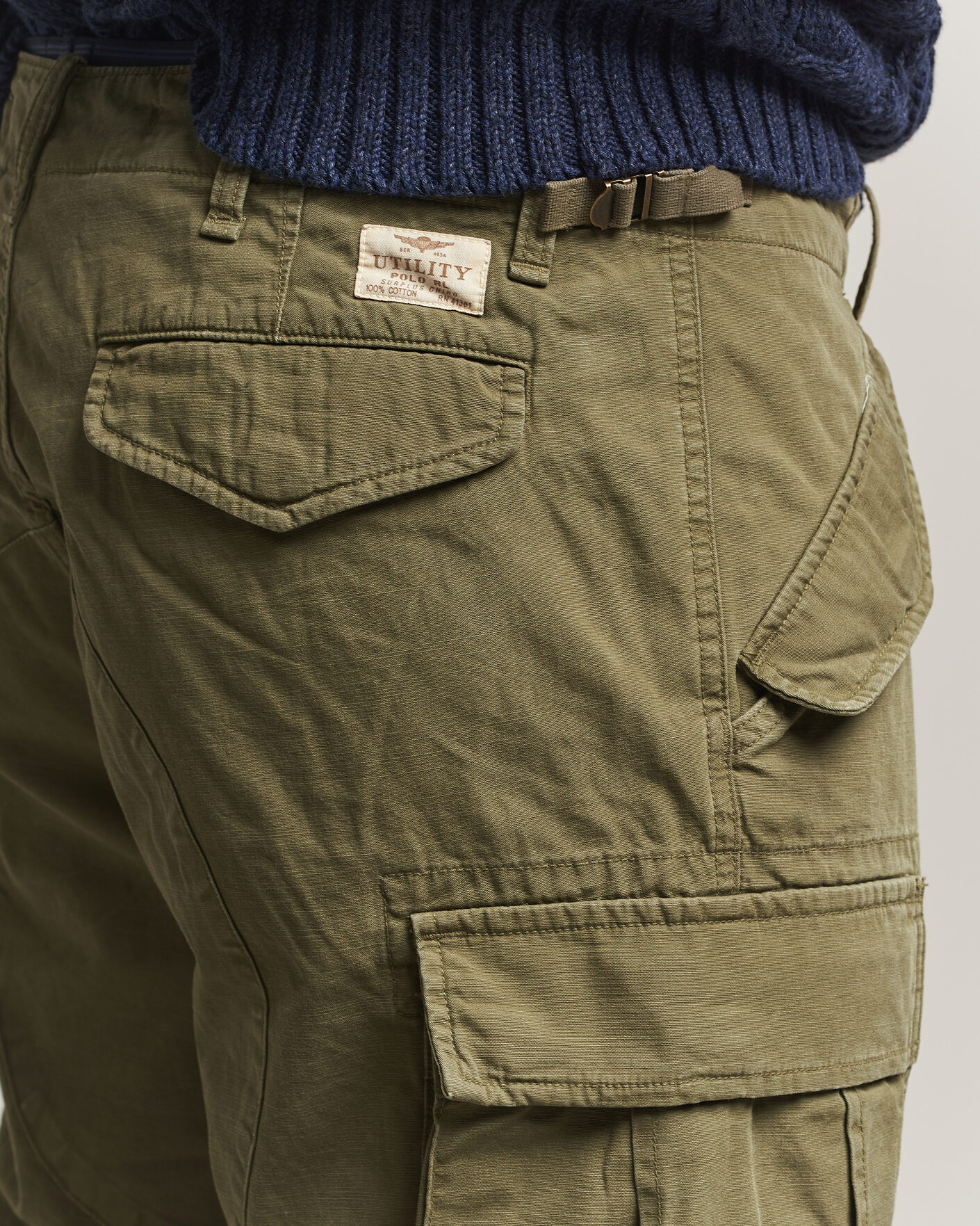 Hombres | Pantalones | Polo Ralph Lauren | Rustic Canvas Cargo Pants Outdoors Olive