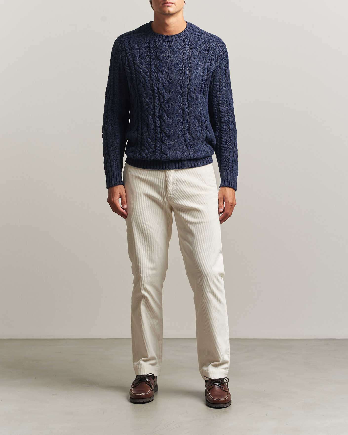 Hombres | Pantalones | Polo Ralph Lauren | Bedford Corduroy 5-Pocket Pants Warm White