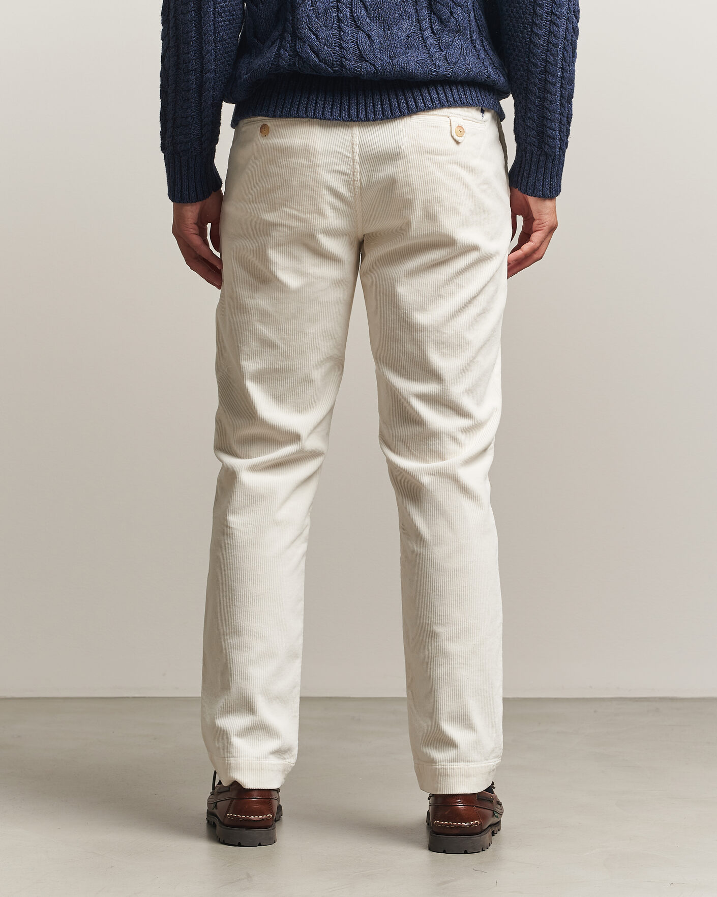 Hombres | Pantalones | Polo Ralph Lauren | Bedford Corduroy 5-Pocket Pants Warm White