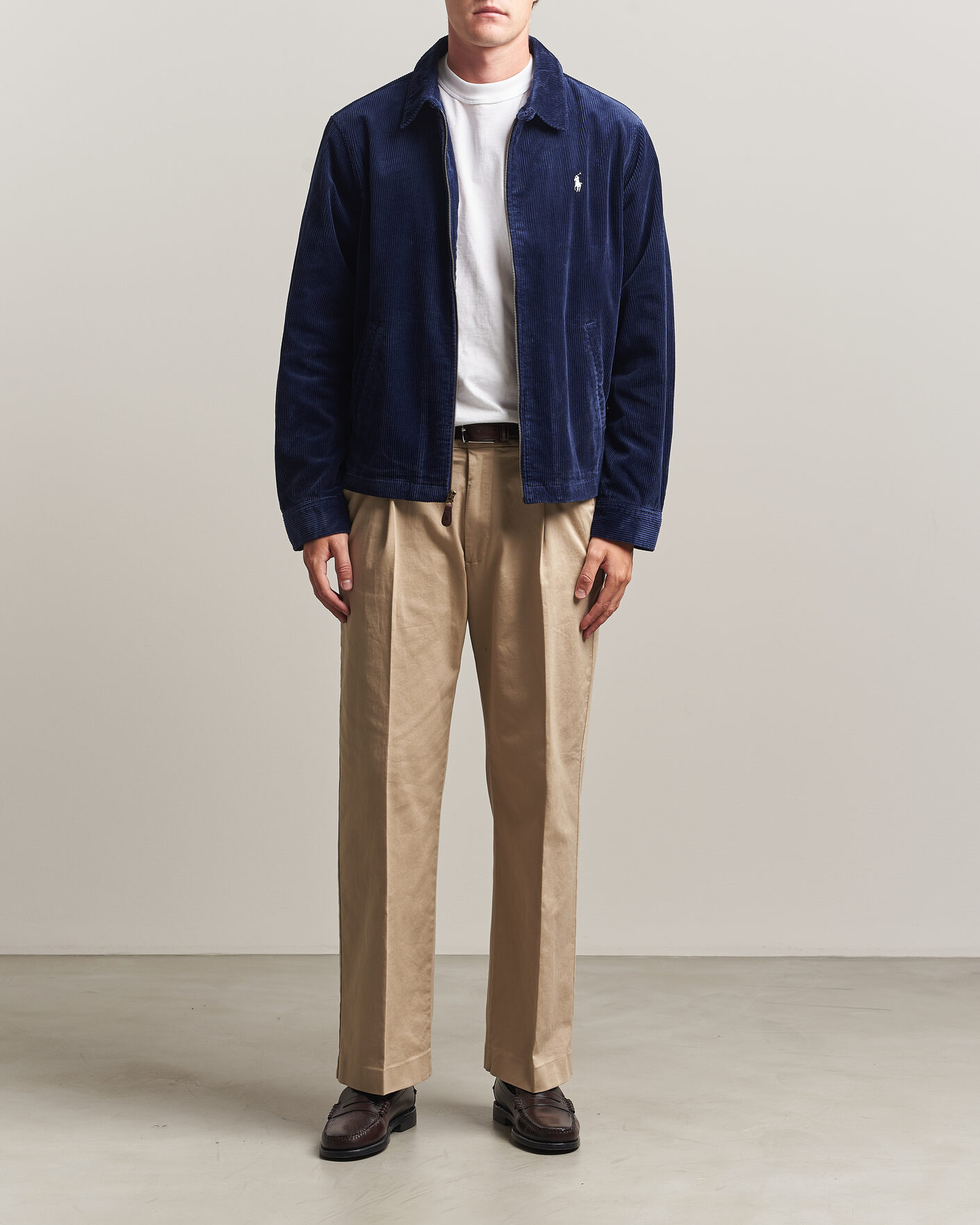 Hombres | Abrigos y chaquetas | Polo Ralph Lauren | Lined Corduroy Windbreaker Newport Navy