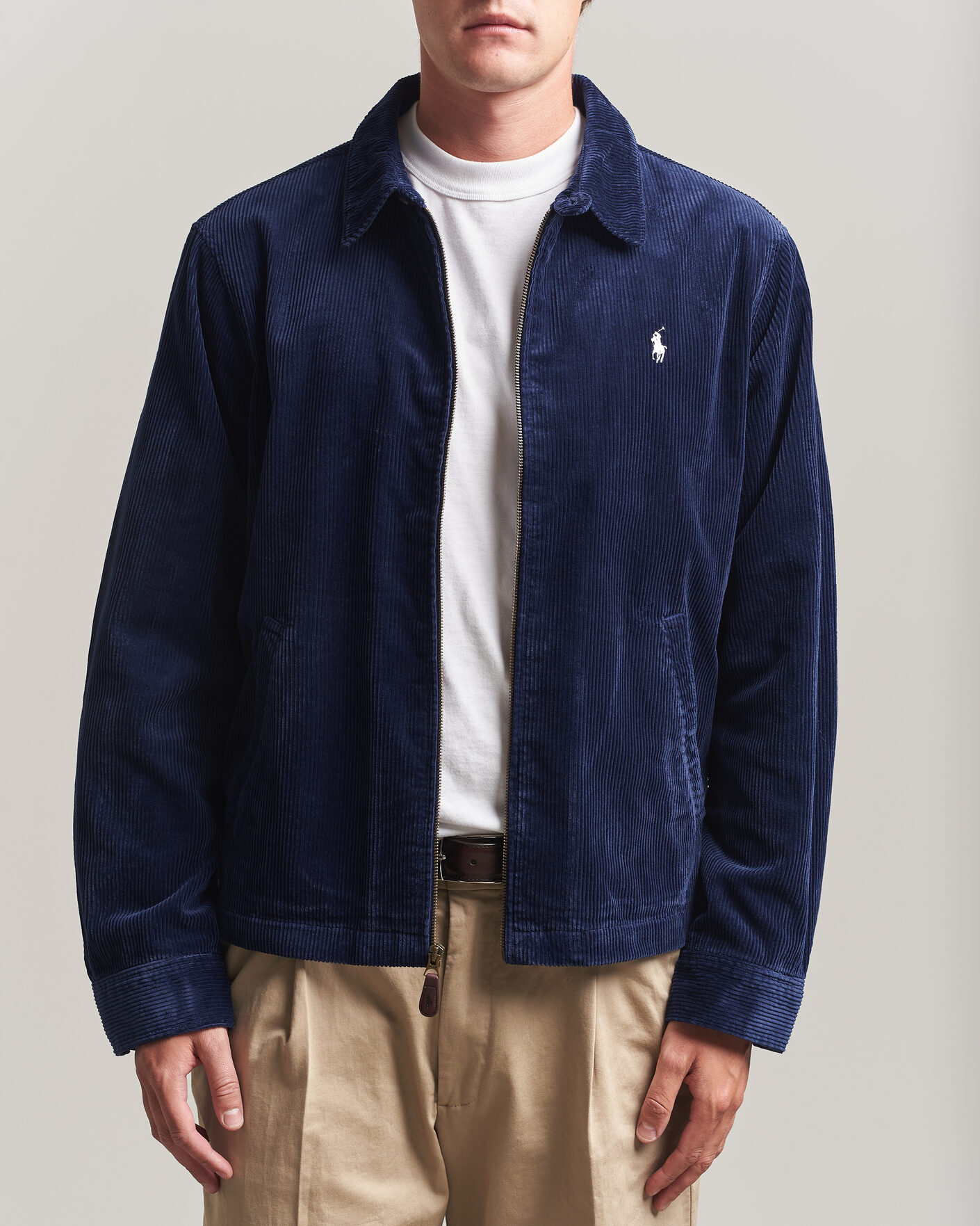 Hombres | Abrigos y chaquetas | Polo Ralph Lauren | Lined Corduroy Windbreaker Newport Navy