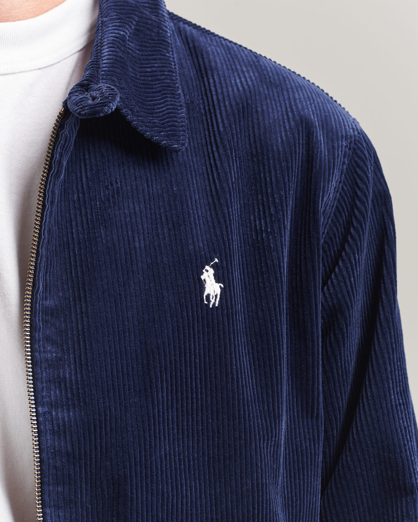 Hombres | Abrigos y chaquetas | Polo Ralph Lauren | Lined Corduroy Windbreaker Newport Navy