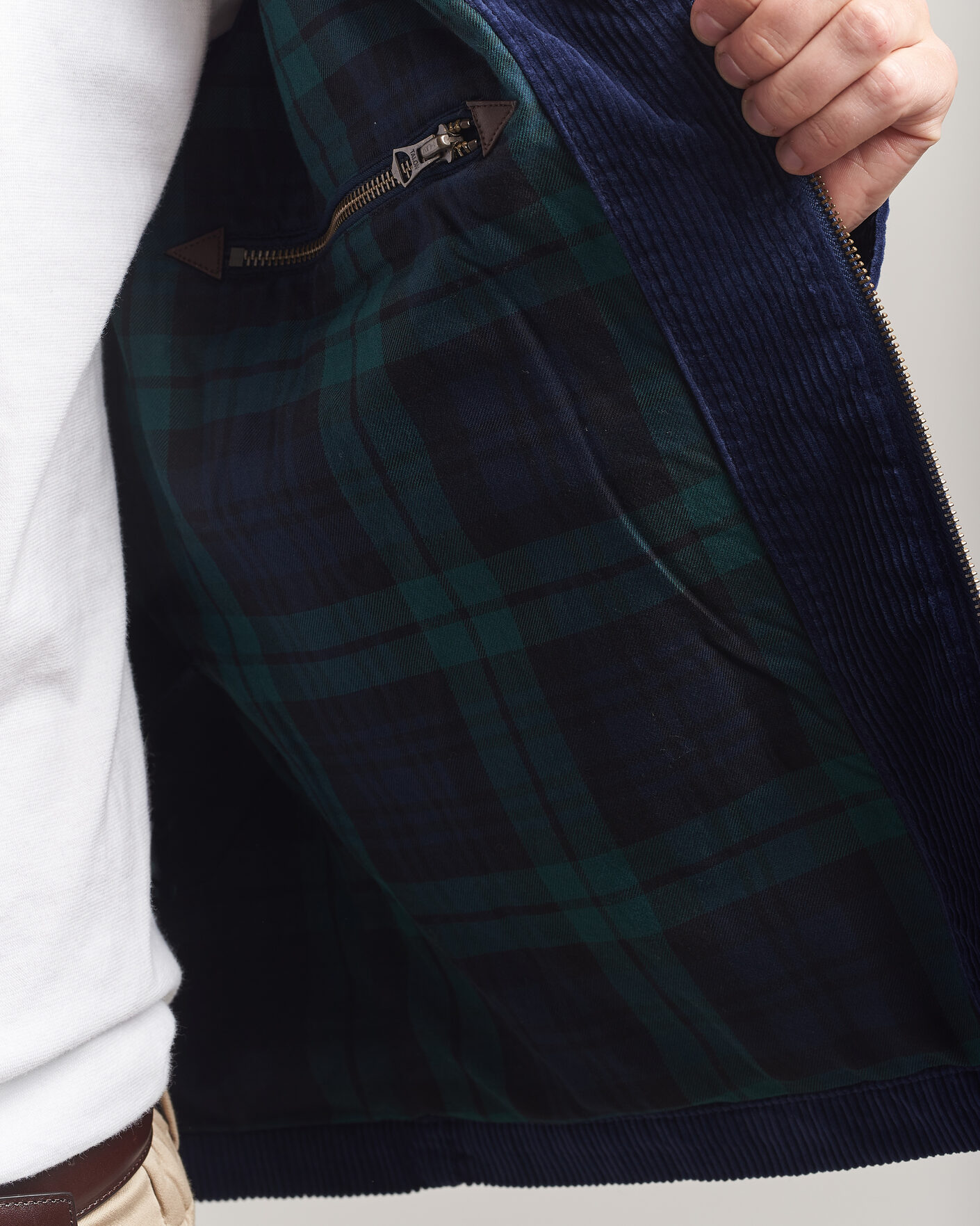 Hombres | Abrigos y chaquetas | Polo Ralph Lauren | Lined Corduroy Windbreaker Newport Navy
