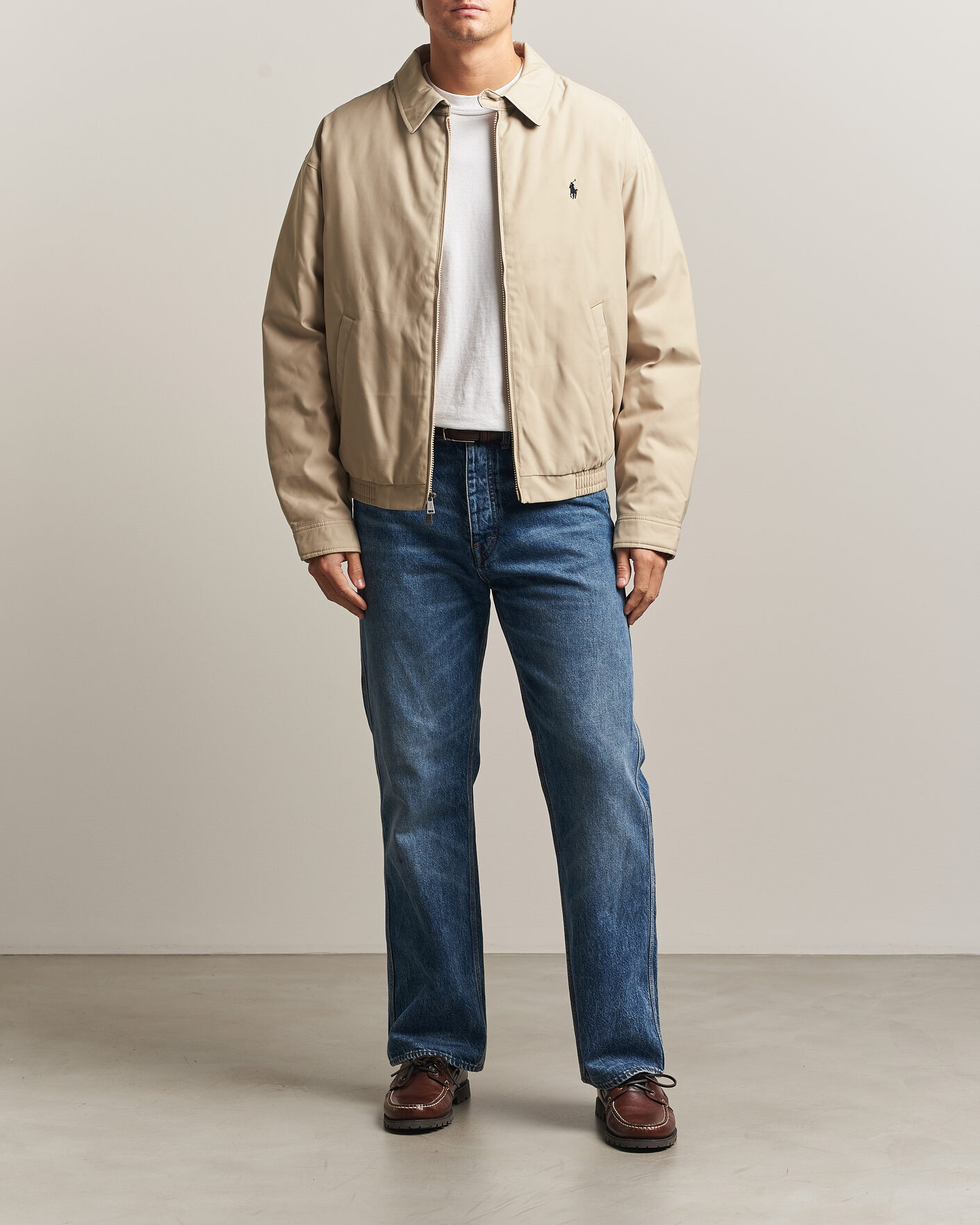 Hombres | Abrigos y chaquetas | Polo Ralph Lauren | Woven Twill Windbreaker Khaki Uniform
