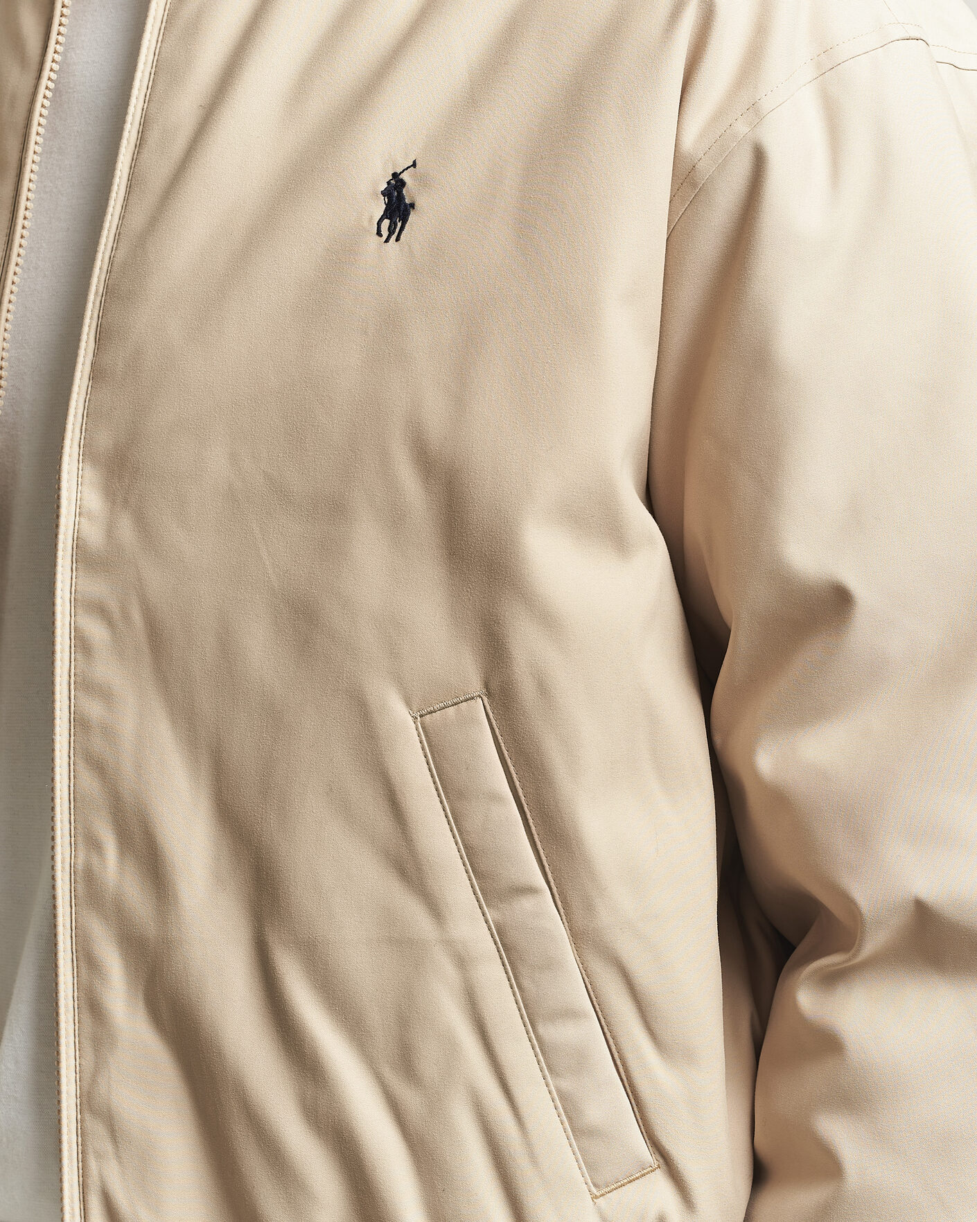 Hombres | Abrigos y chaquetas | Polo Ralph Lauren | Woven Twill Windbreaker Khaki Uniform