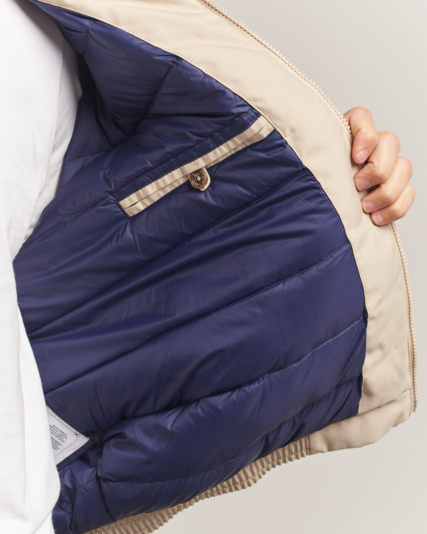 Hombres | Abrigos y chaquetas | Polo Ralph Lauren | Woven Twill Windbreaker Khaki Uniform