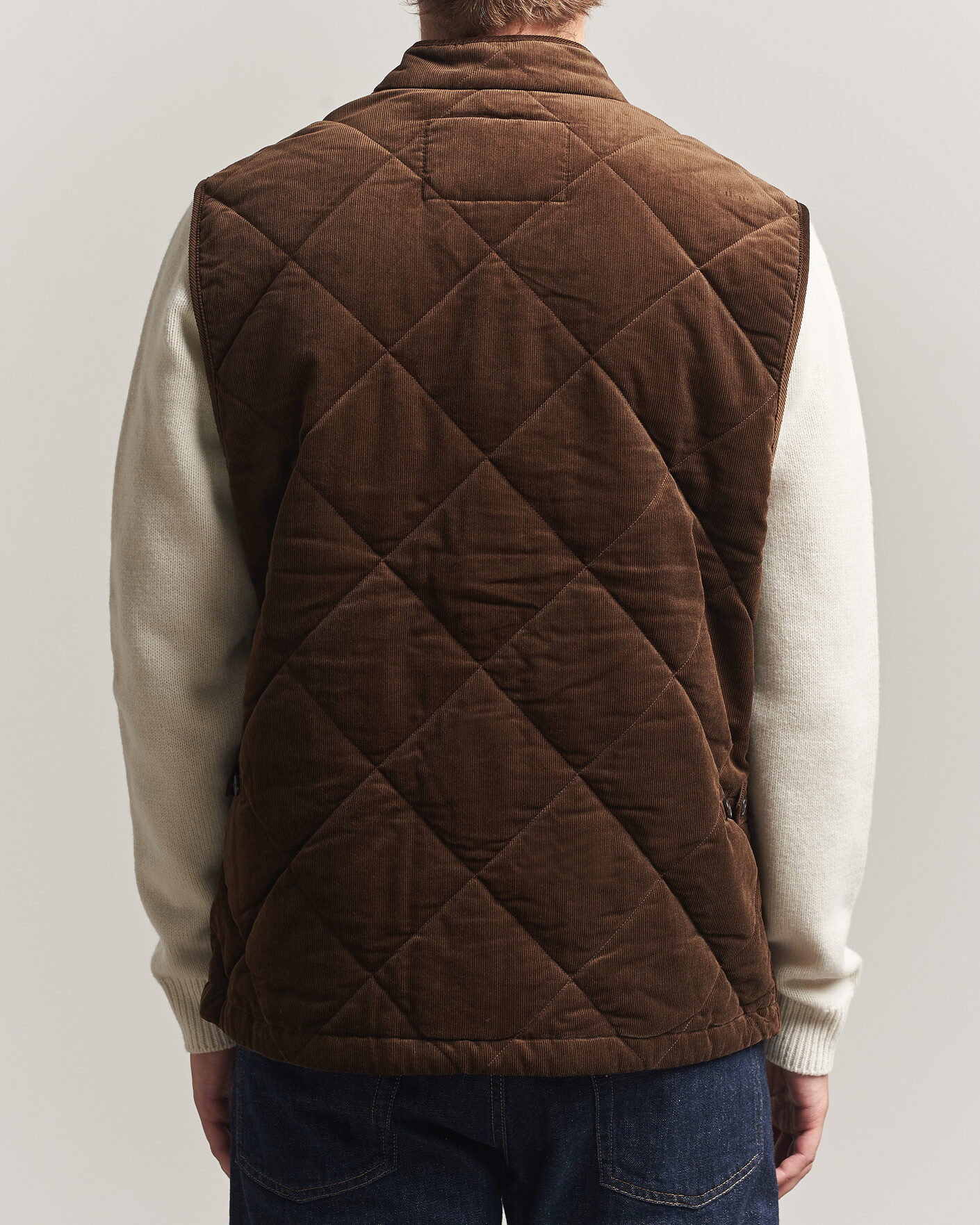 Hombres | Chalecos | Polo Ralph Lauren | Quilted Corduroy Vest Cooper Brown