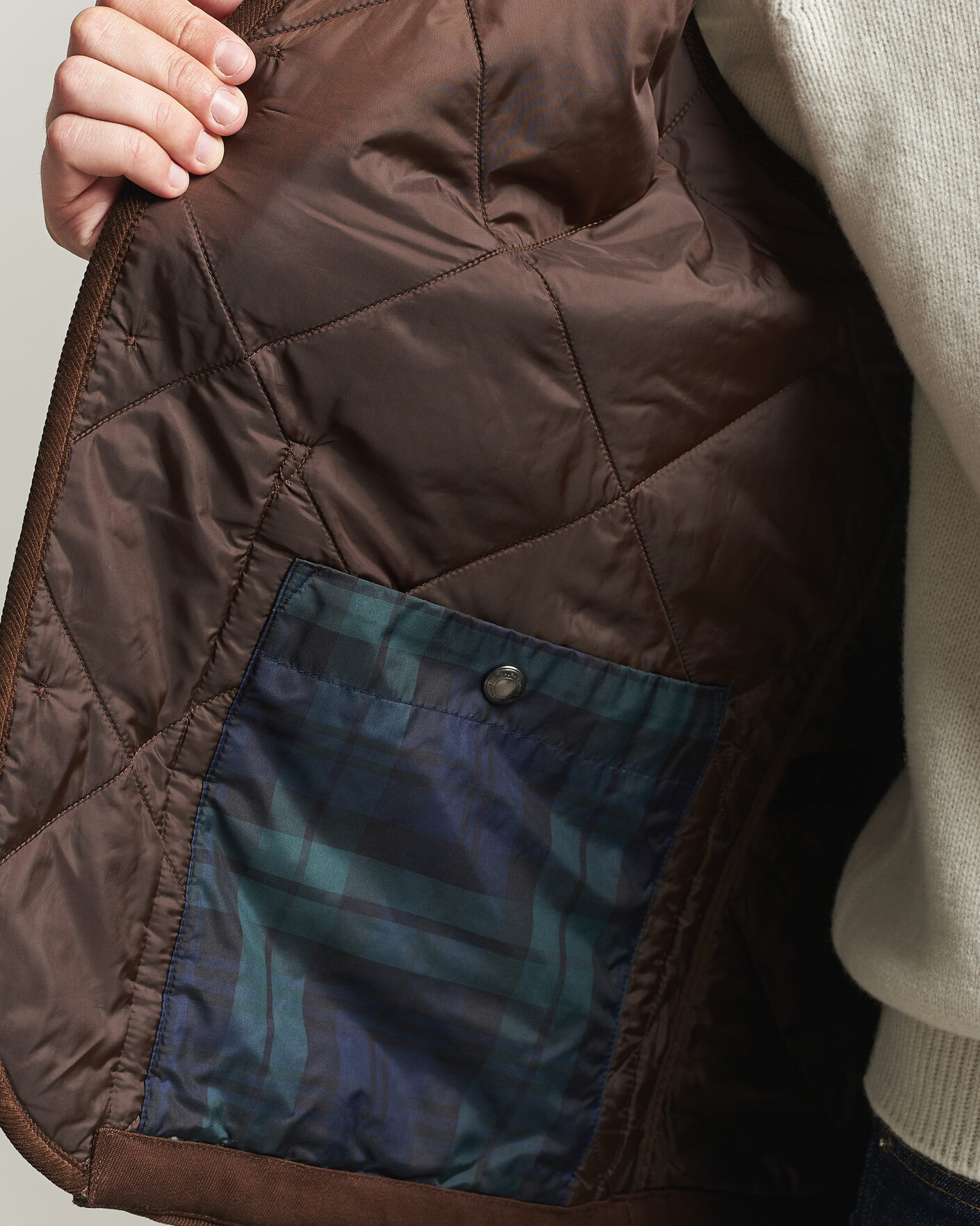 Hombres | Chalecos | Polo Ralph Lauren | Quilted Corduroy Vest Cooper Brown