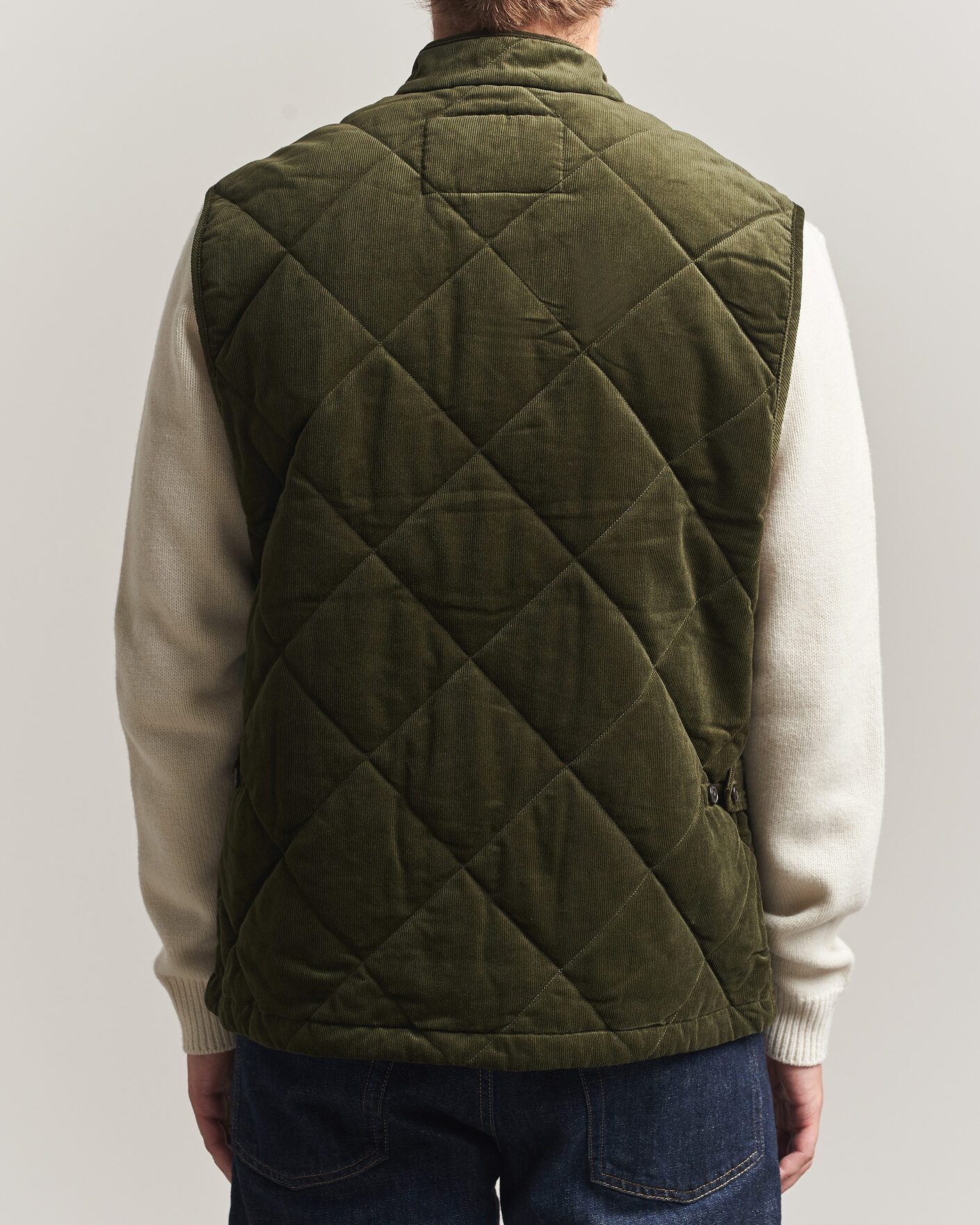 Hombres | Chalecos | Polo Ralph Lauren | Quilted Corduroy Vest Company Olive
