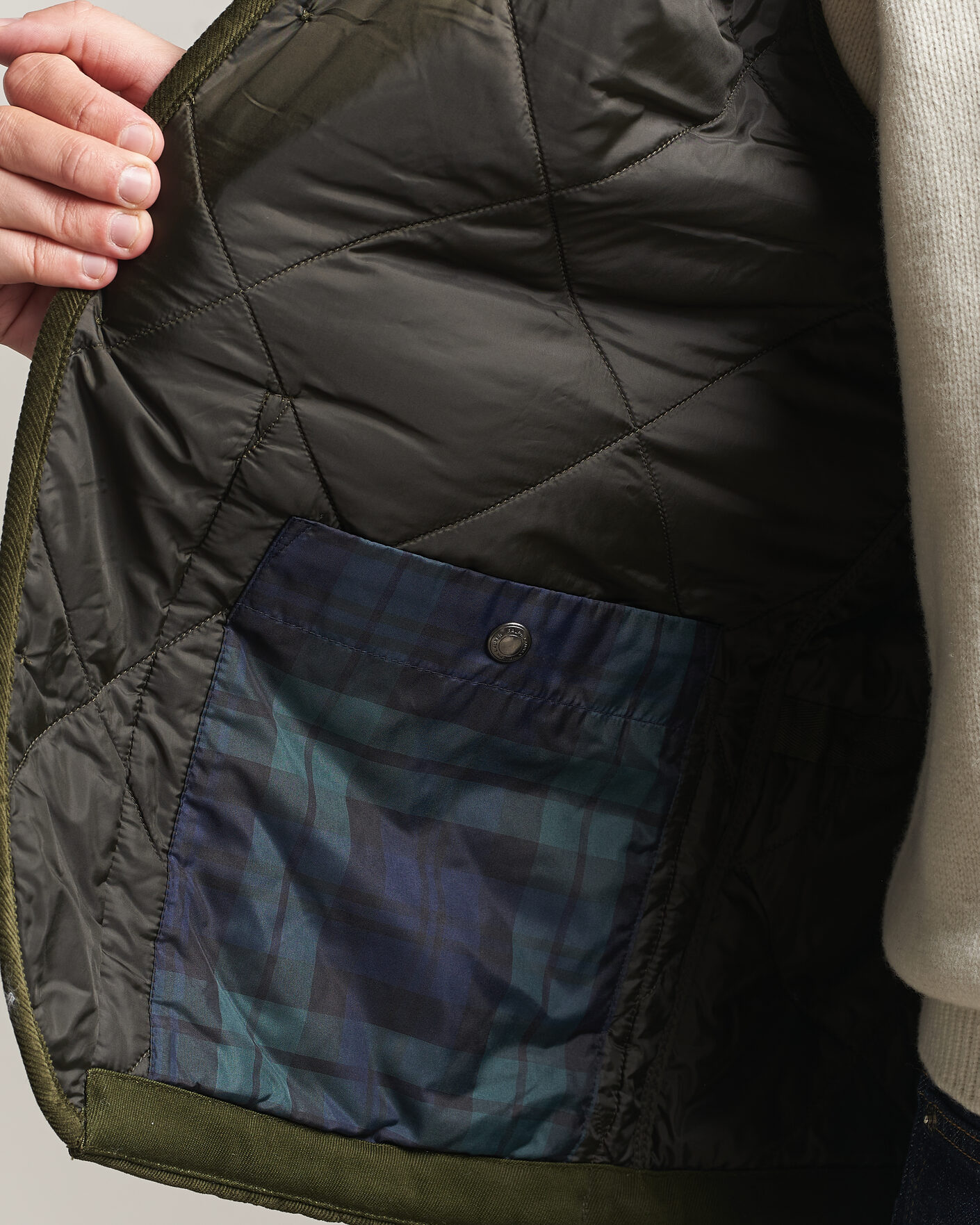 Hombres | Chalecos | Polo Ralph Lauren | Quilted Corduroy Vest Company Olive
