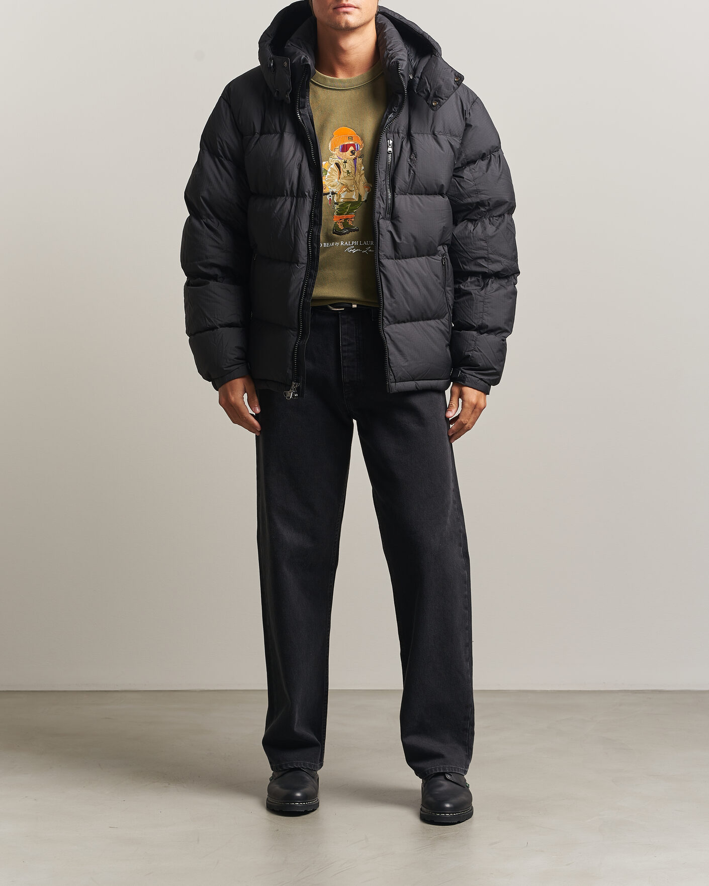 Hombres | Abrigos y chaquetas | Polo Ralph Lauren | Ripstop Puffer Jacket Polo Black