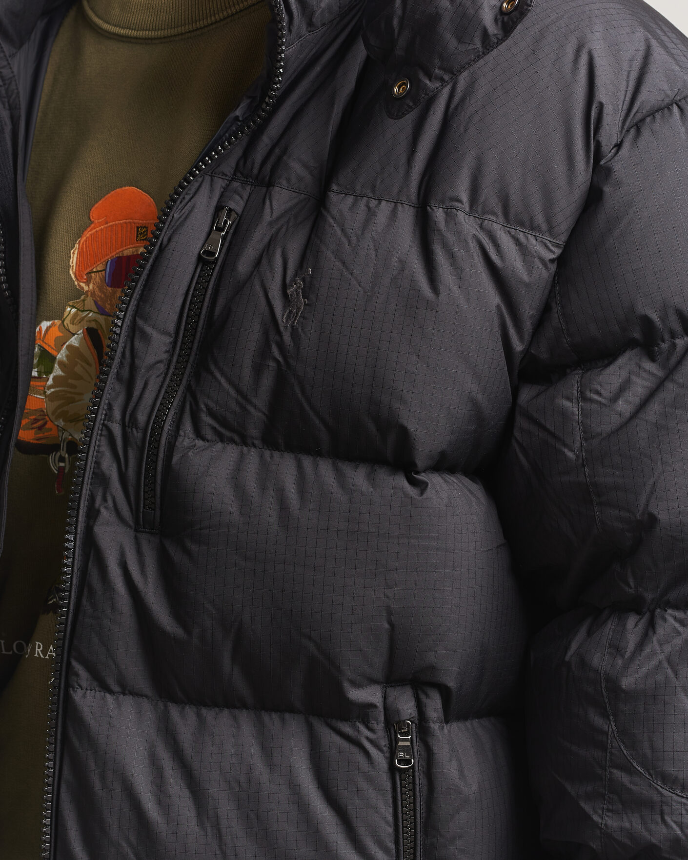 Hombres | Abrigos y chaquetas | Polo Ralph Lauren | Ripstop Puffer Jacket Polo Black