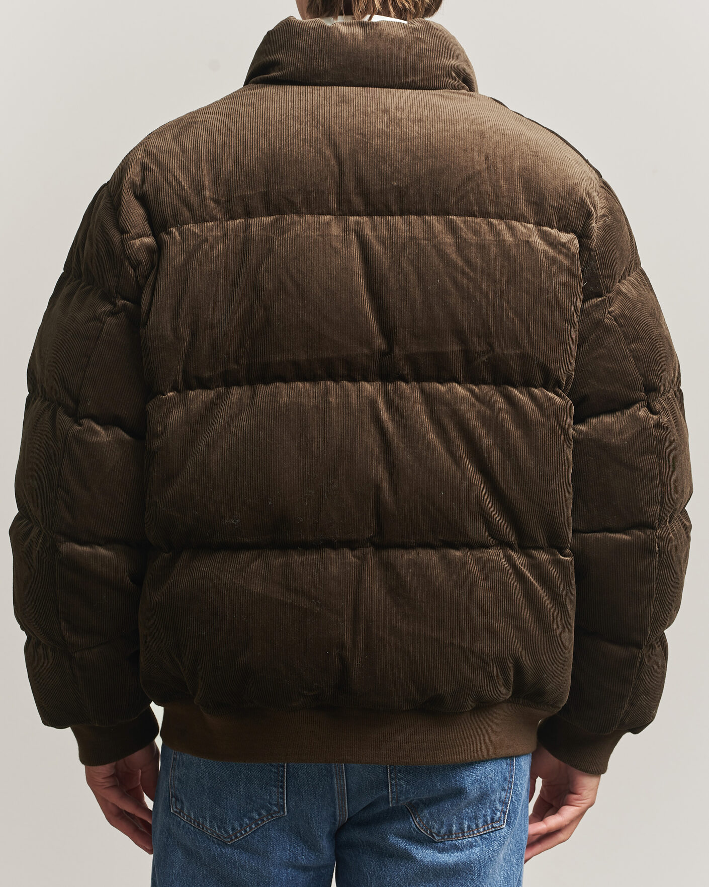 Hombres | Abrigos y chaquetas | Polo Ralph Lauren | Corduroy Puffer Jacket Dark Beech