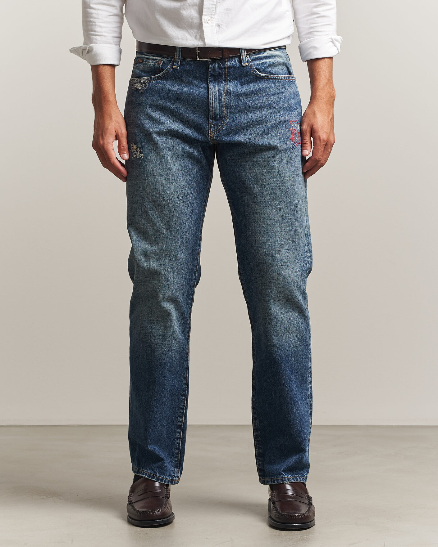 Hombres | Vaqueros | Polo Ralph Lauren | Straight Fit Rigid Denim Jeans Rhinebeck