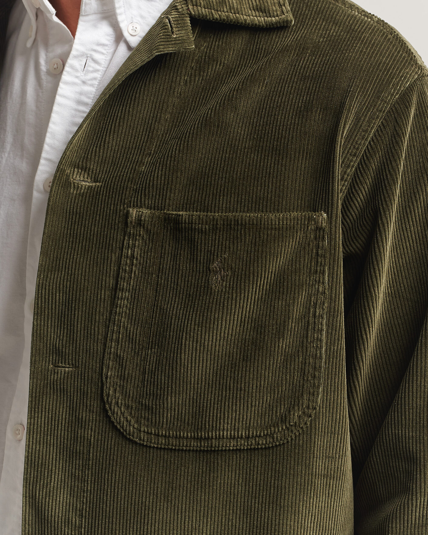 Hombres | Camisas | Polo Ralph Lauren | Corduroy Overshirt Company Olive