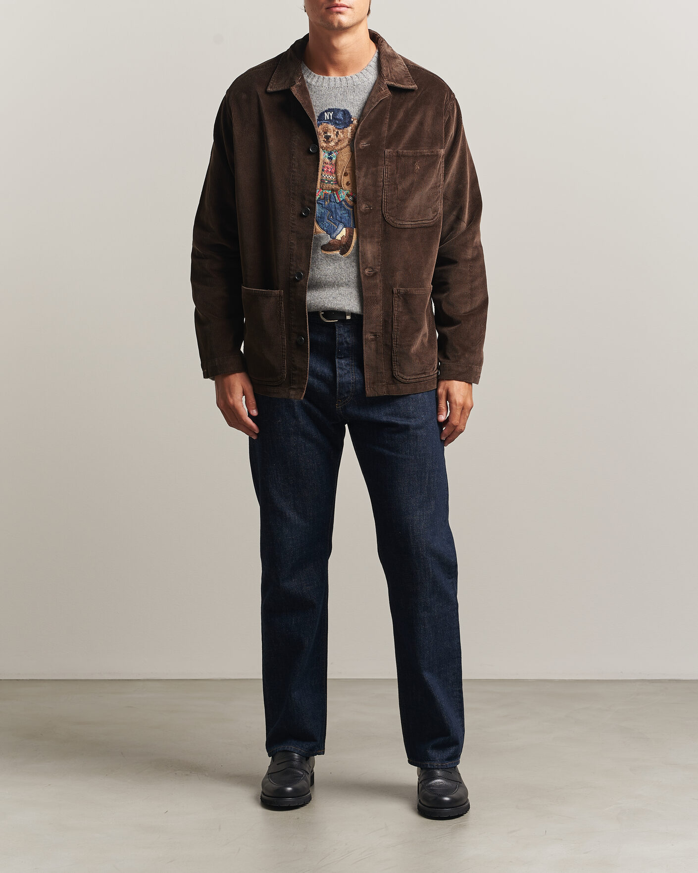 Hombres | Camisas | Polo Ralph Lauren | Corduroy Overshirt Nutmeg Brown