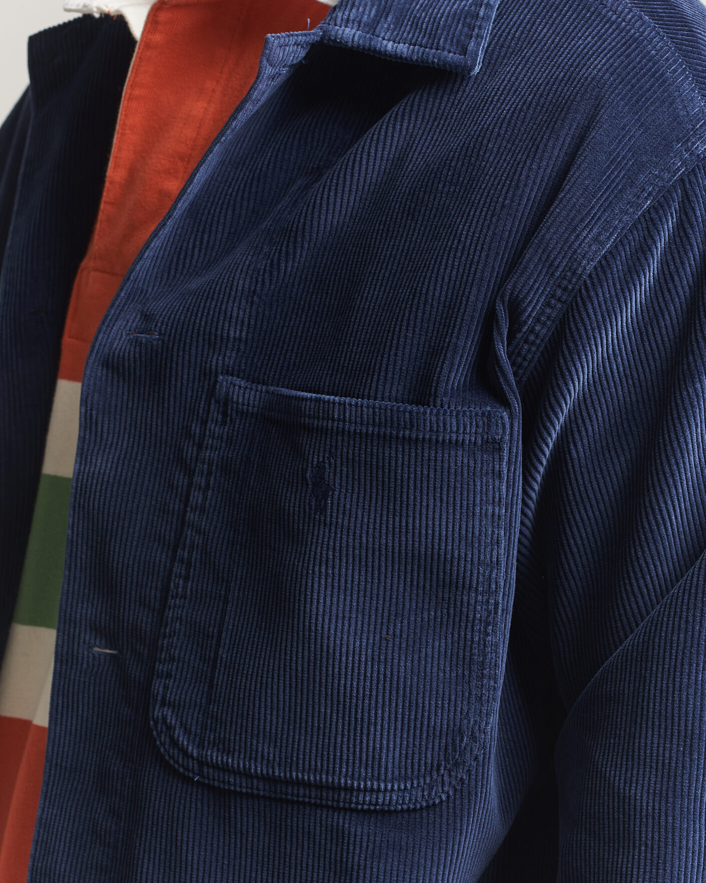 Hombres | Camisas | Polo Ralph Lauren | Corduroy Overshirt Newport Navy
