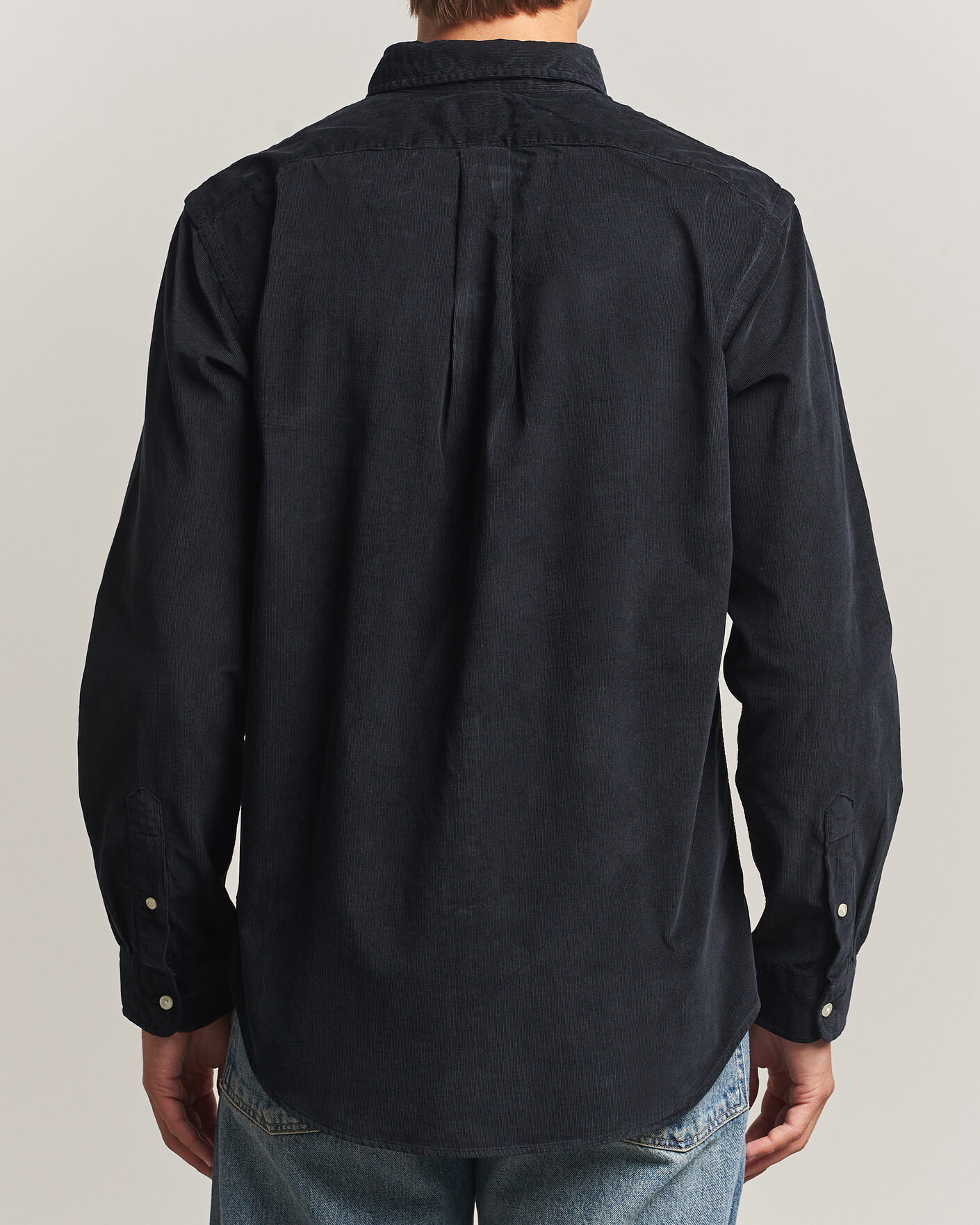 Hombres | Camisas | Polo Ralph Lauren | Custom Fit BD Corduroy Shirt Polo Black