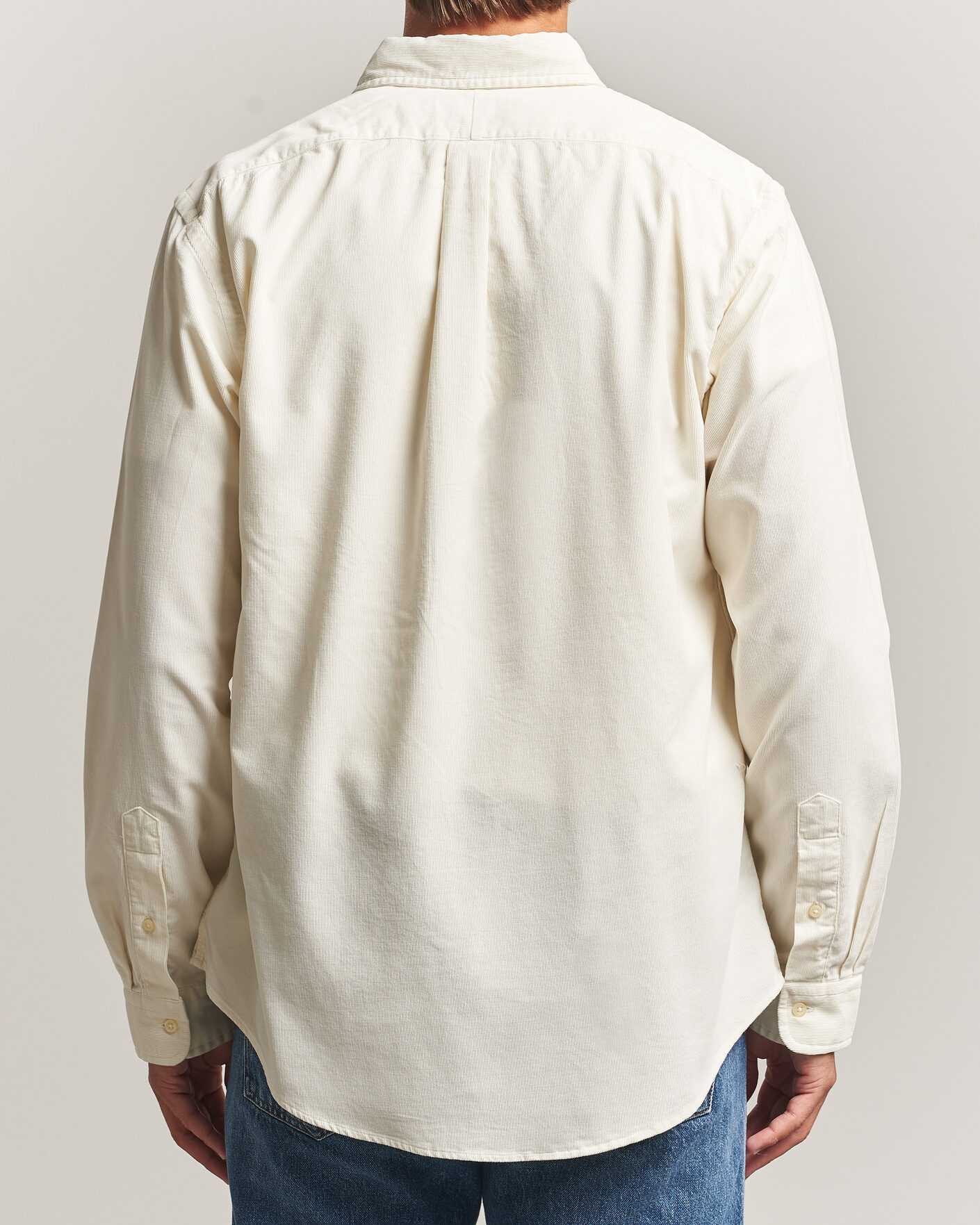 Hombres | Camisas | Polo Ralph Lauren | Custom Fit BD Corduroy Shirt Clubhouse Cream