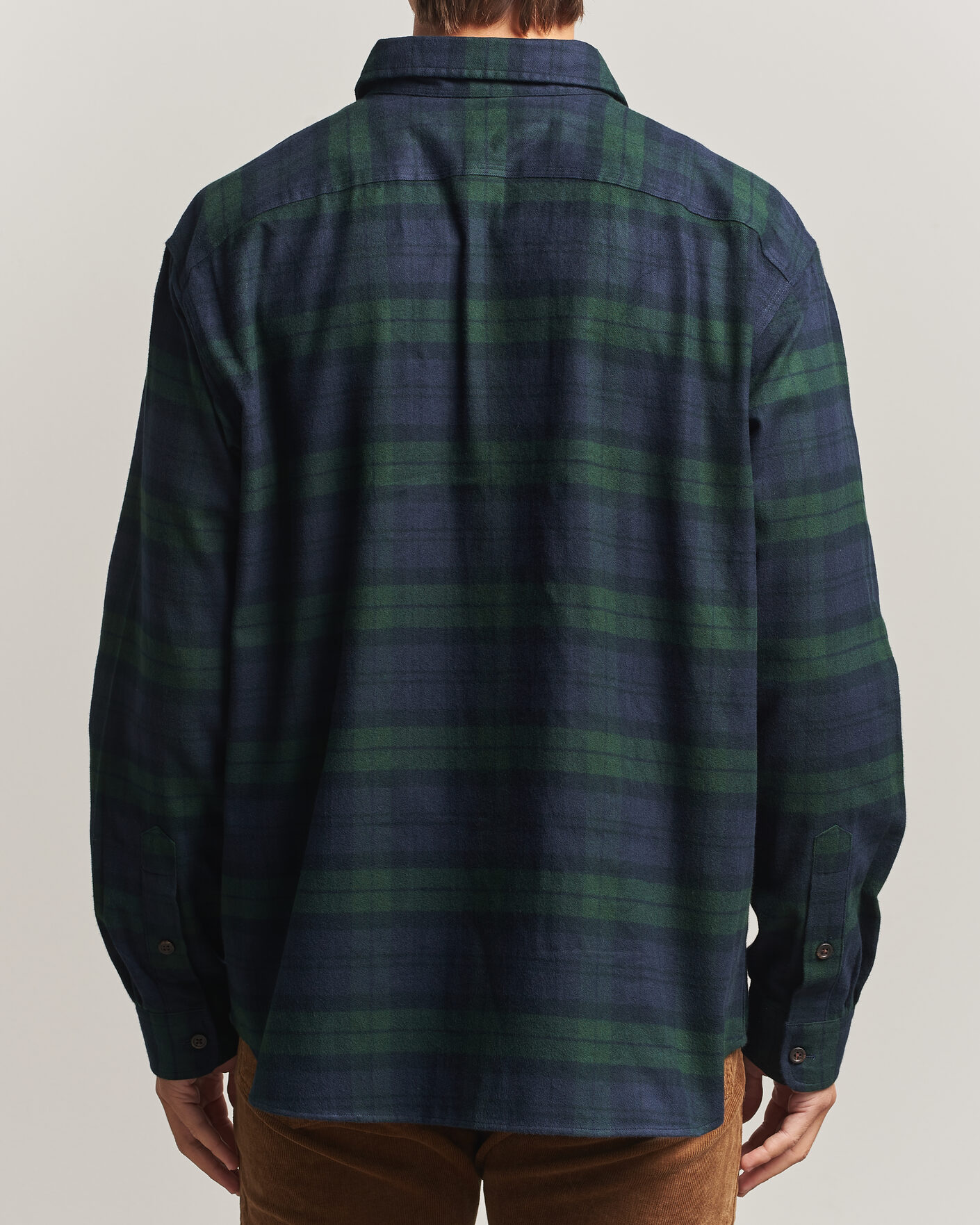 Hombres | Camisas | Polo Ralph Lauren | Classic Fit Shaggy Flannel Shirt Navy Forest