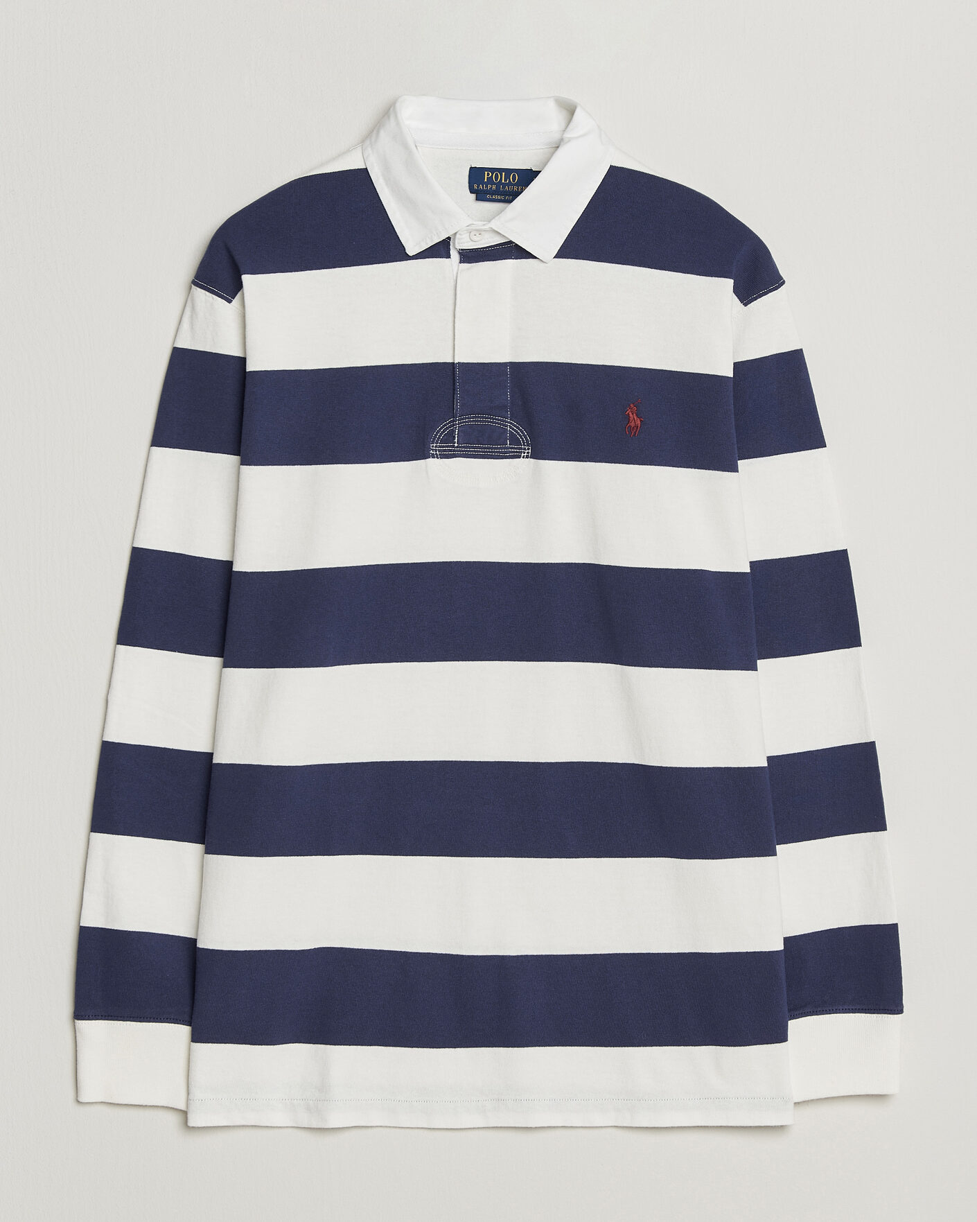 Hombres | Jerséis y prendas de punto | Polo Ralph Lauren | Striped Jersey Rugger Cream/Navy