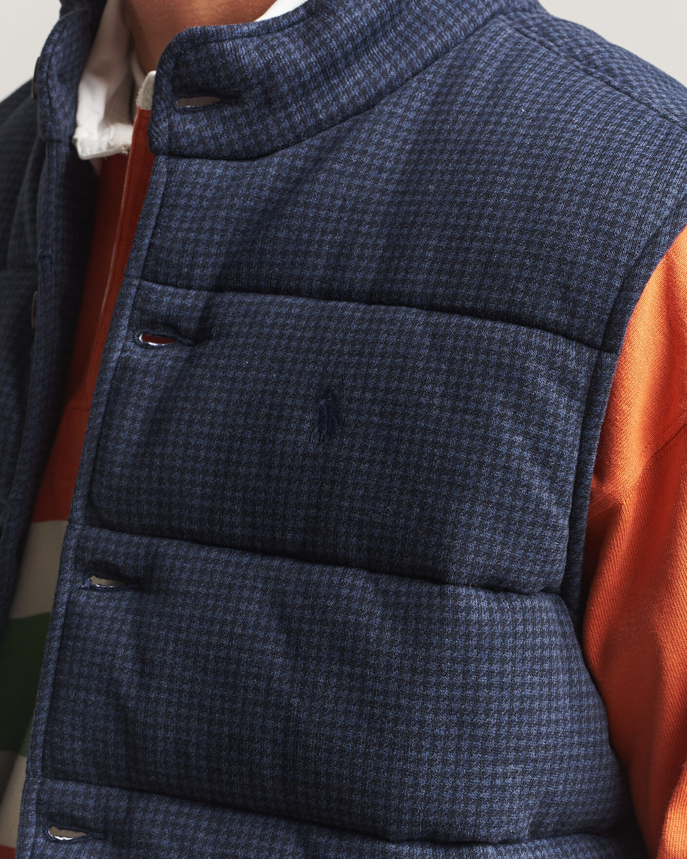 Hombres | Jerséis y prendas de punto | Polo Ralph Lauren | Double Knitted Jaquard Vest Navy