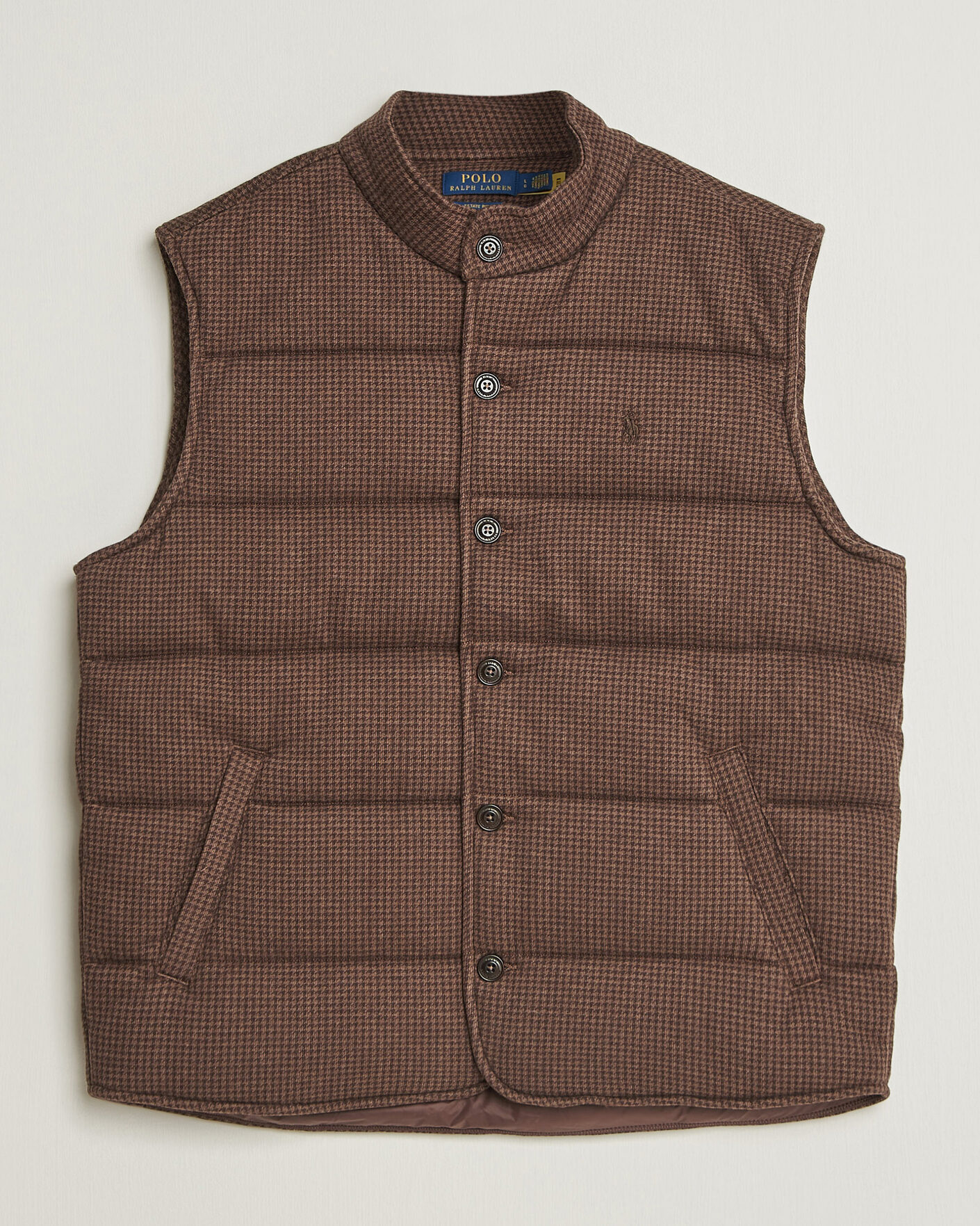 Hombres | Jerséis y prendas de punto | Polo Ralph Lauren | Double Knitted Jaquard Vest Nutmeg Brown