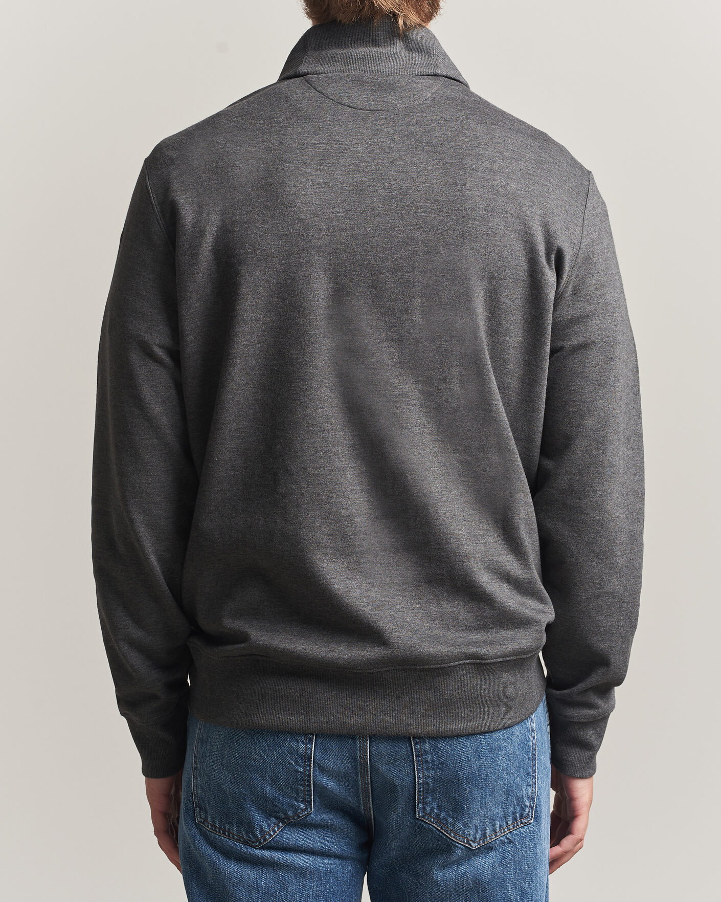 Hombres | Jerséis y prendas de punto | Polo Ralph Lauren | Double Knitted Shawl Collar Sweater Windsor Heather