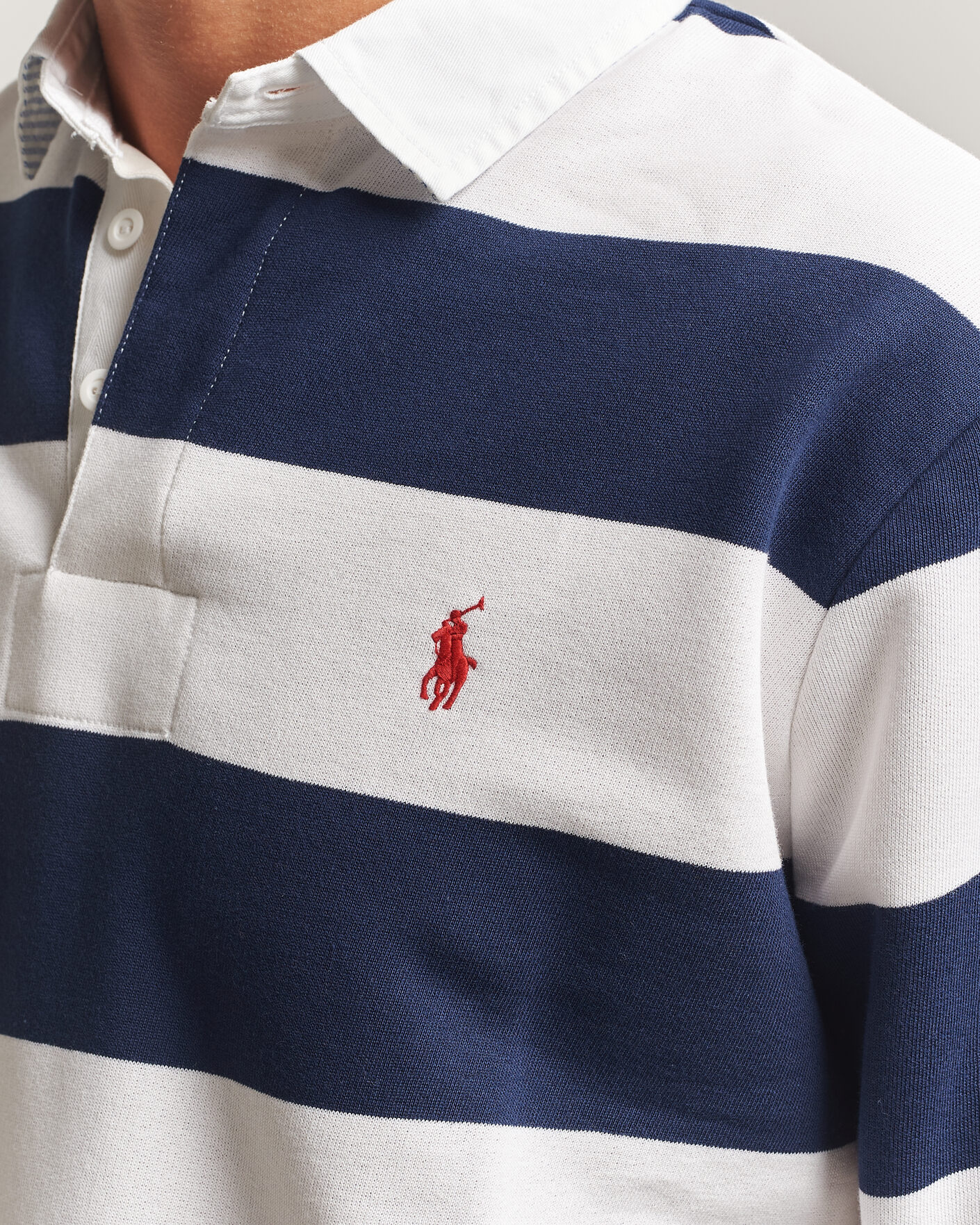 Hombres | Jerséis y prendas de punto | Polo Ralph Lauren | Rugby Shirt Newport Navy/White