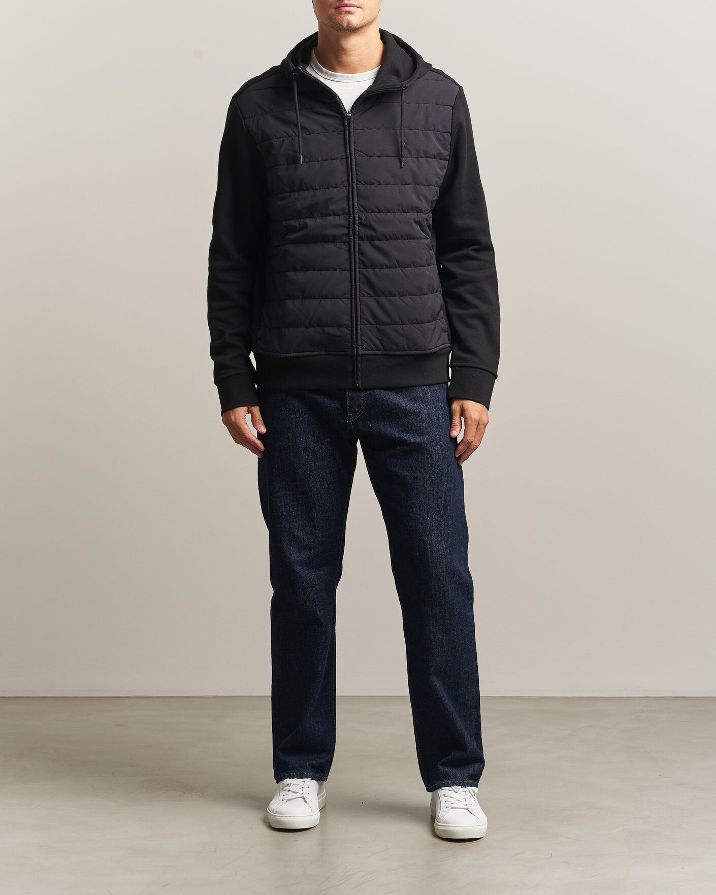 Hombres | Jerséis y prendas de punto | Polo Ralph Lauren | Double Knitted Jaquard Full Zip Hoodie Polo Black