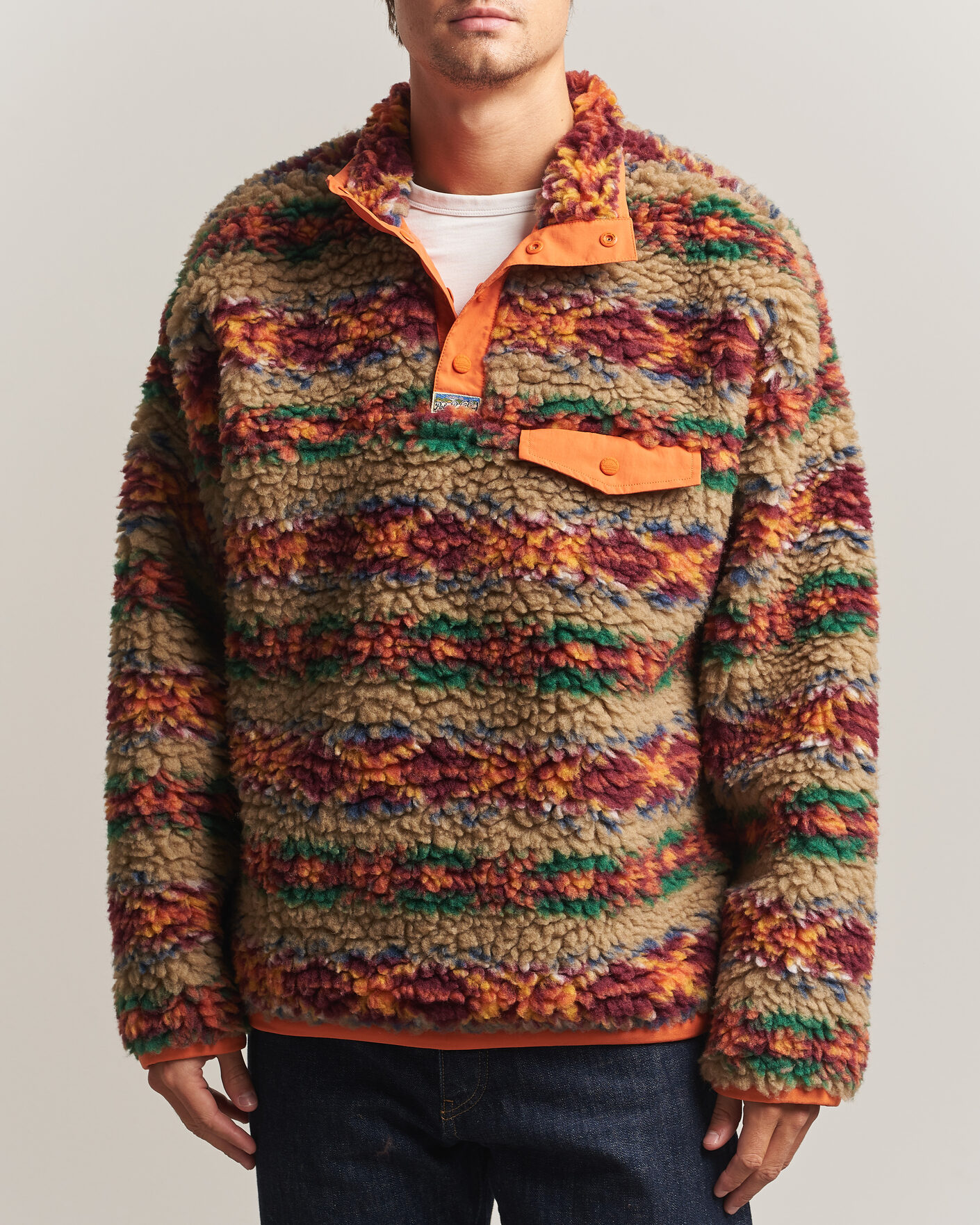 Hombres | Jerséis y prendas de punto | Polo Ralph Lauren | Shaggy Hi Pile Red Rock Fairisle