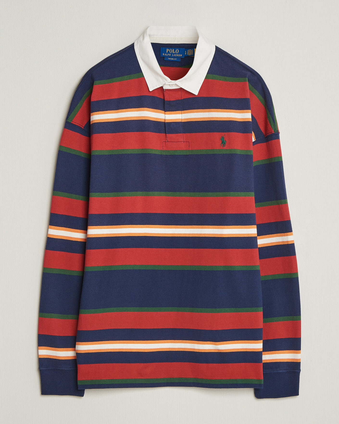 Hombres | Jerséis y prendas de punto | Polo Ralph Lauren | Knitted Rugby Pullover Newport Navy Multi