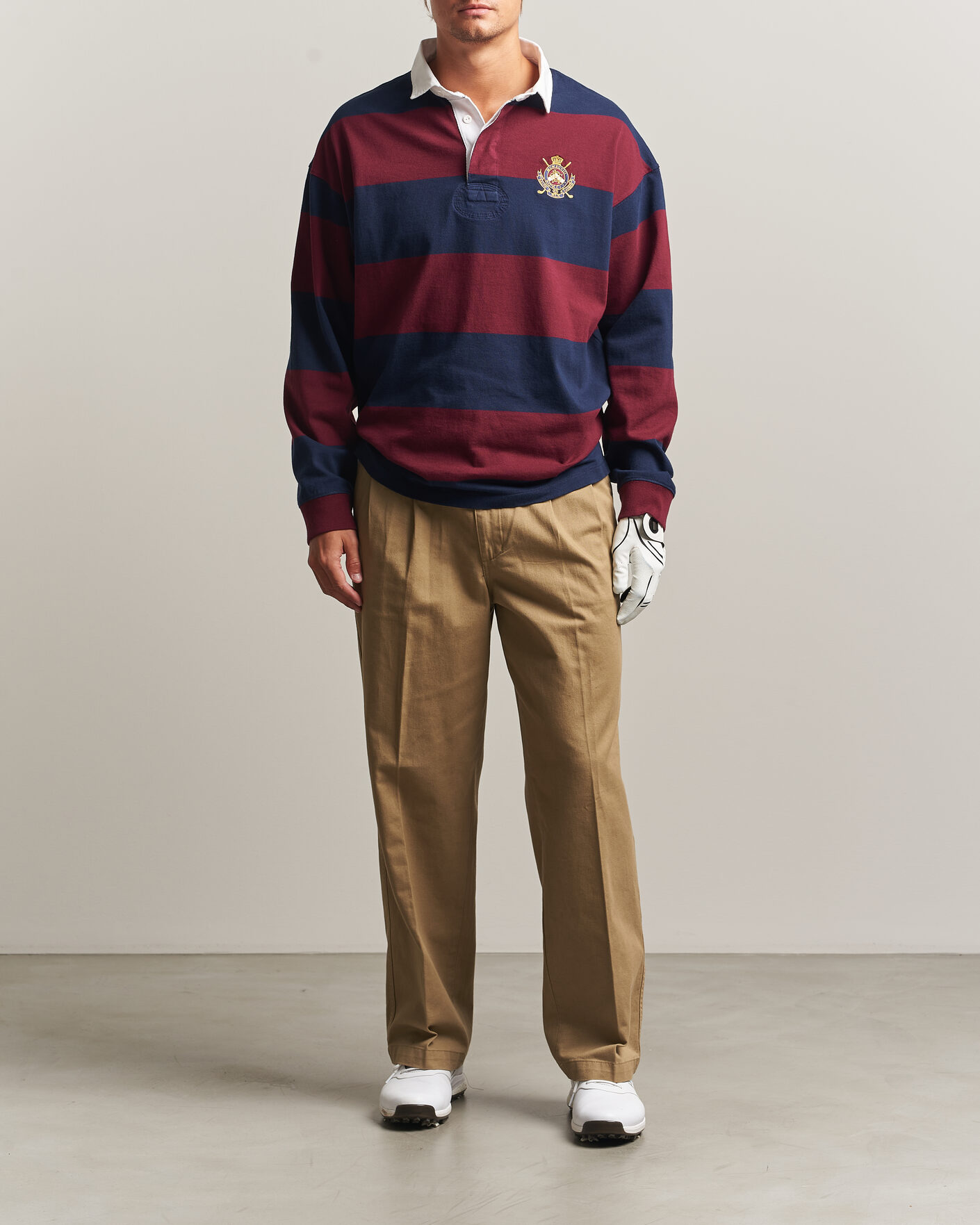 Hombres | Jerséis y prendas de punto | RLX Ralph Lauren | Polo Ralph Lauren Rugby Long Sleeve Jersey Polo Classic Wine/Navy