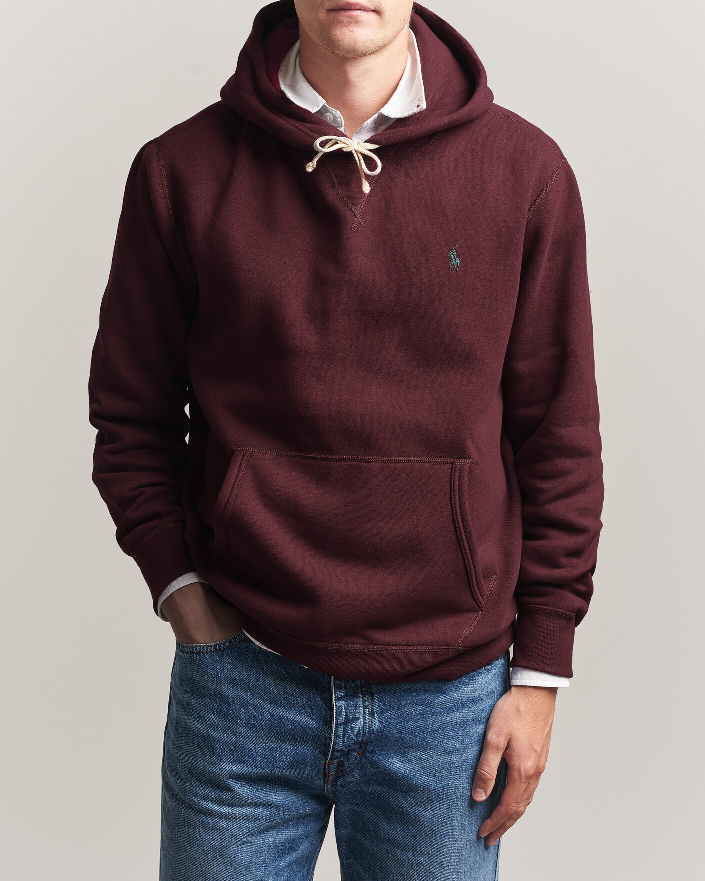 Hombres | Jerséis y prendas de punto | Polo Ralph Lauren | RL Fleece Hoodie Classic Wine