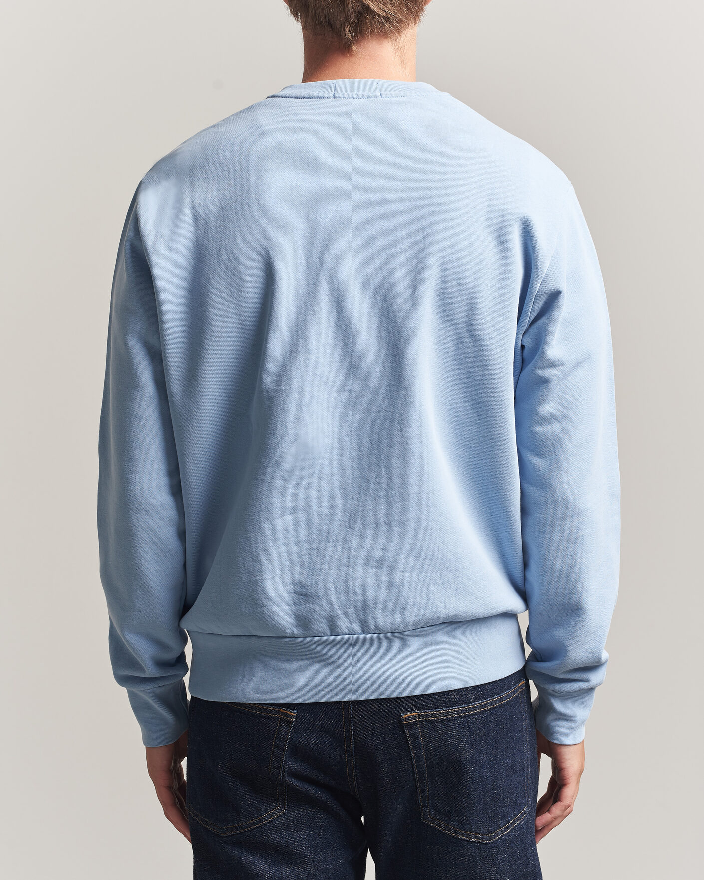 Hombres | Jerséis y prendas de punto | Polo Ralph Lauren | Loopback Terry Sweatshirt Chambray Blue