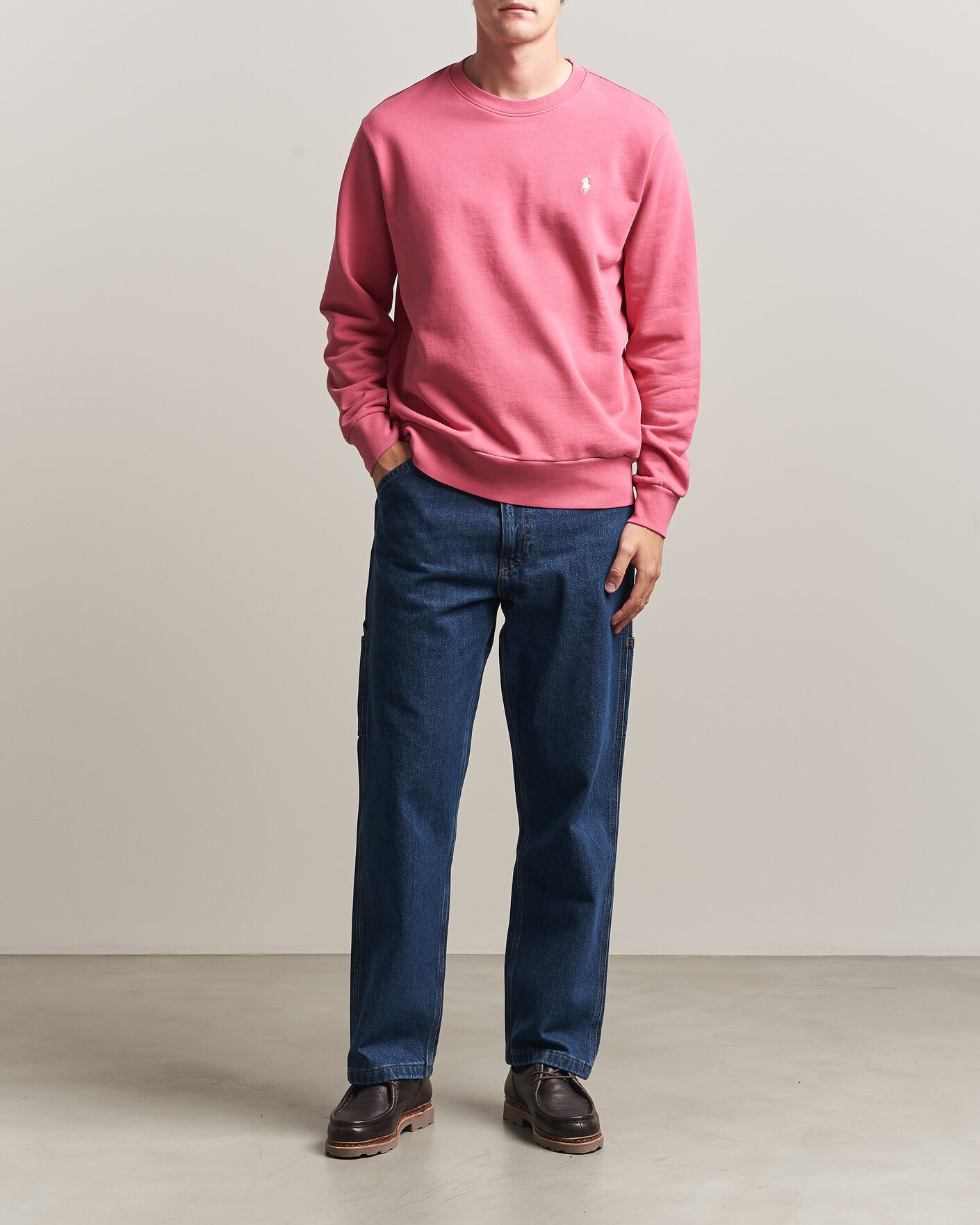 Hombres | Jerséis y prendas de punto | Polo Ralph Lauren | Loopback Terry Sweatshirt Terrance Pink