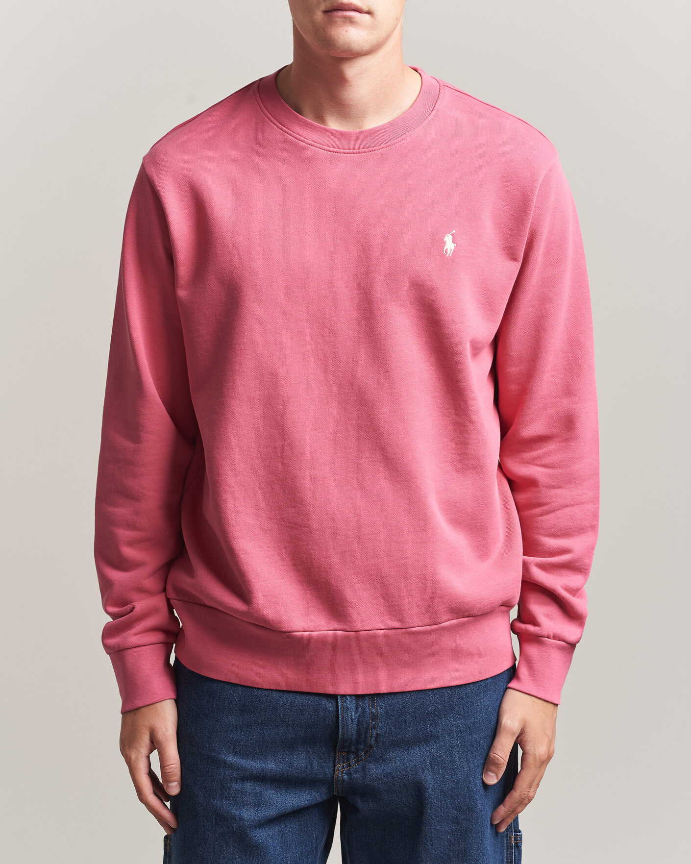 Hombres | Jerséis y prendas de punto | Polo Ralph Lauren | Loopback Terry Sweatshirt Terrance Pink