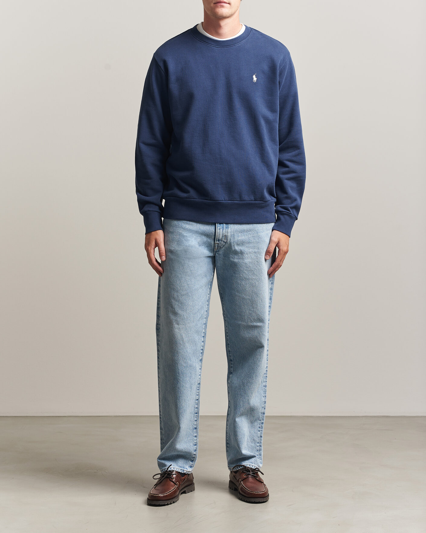 Hombres | Jerséis y prendas de punto | Polo Ralph Lauren | Loopback Terry Sweatshirt Cruise Navy