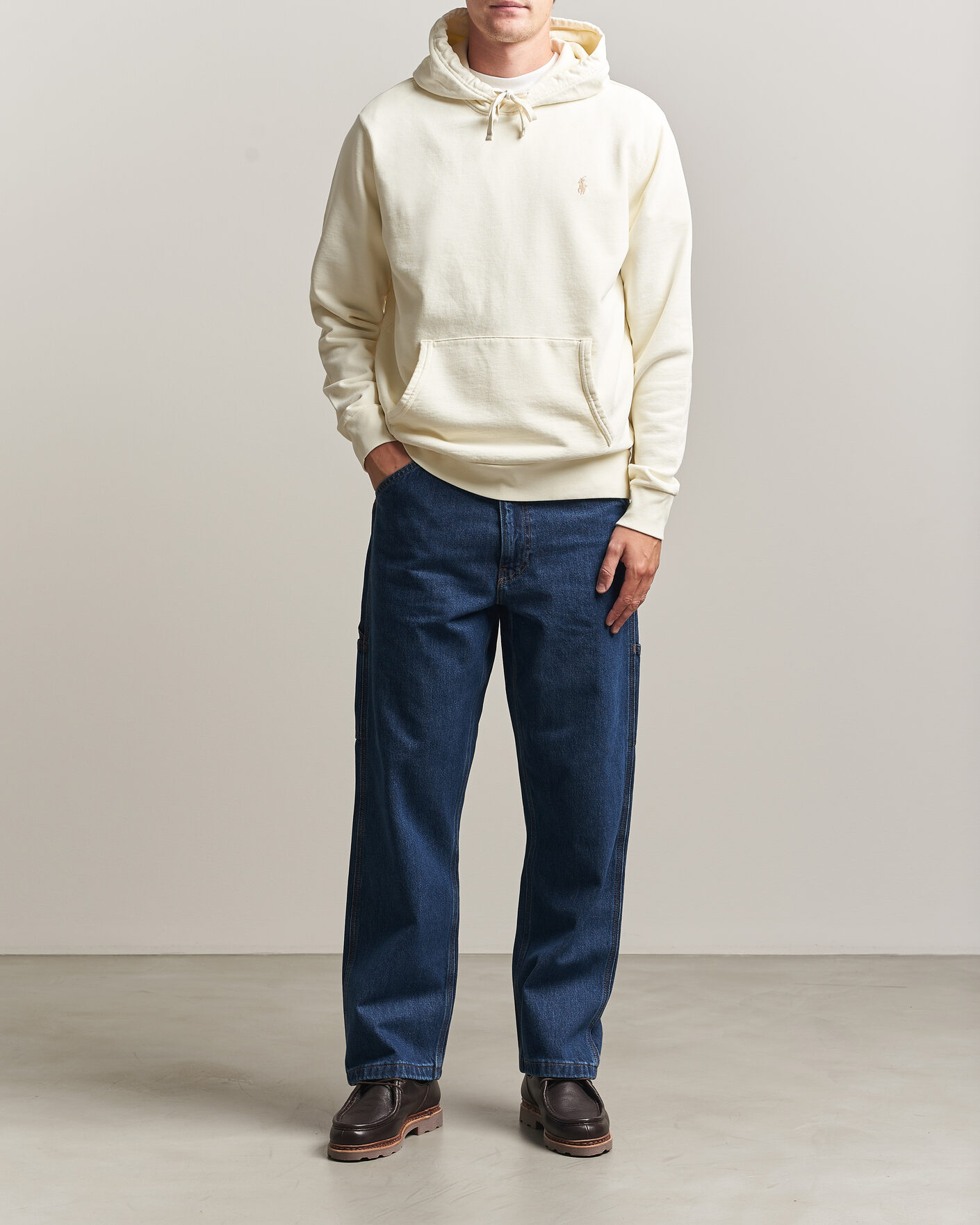 Hombres | Jerséis y prendas de punto | Polo Ralph Lauren | Loopback Terry Hoodie Clubhouse Cream