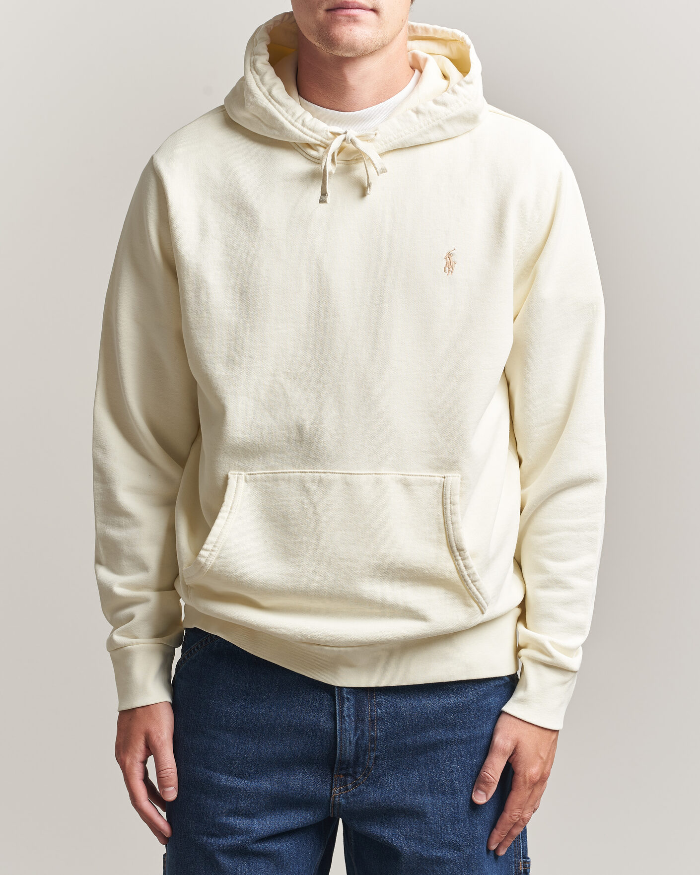 Hombres | Jerséis y prendas de punto | Polo Ralph Lauren | Loopback Terry Hoodie Clubhouse Cream