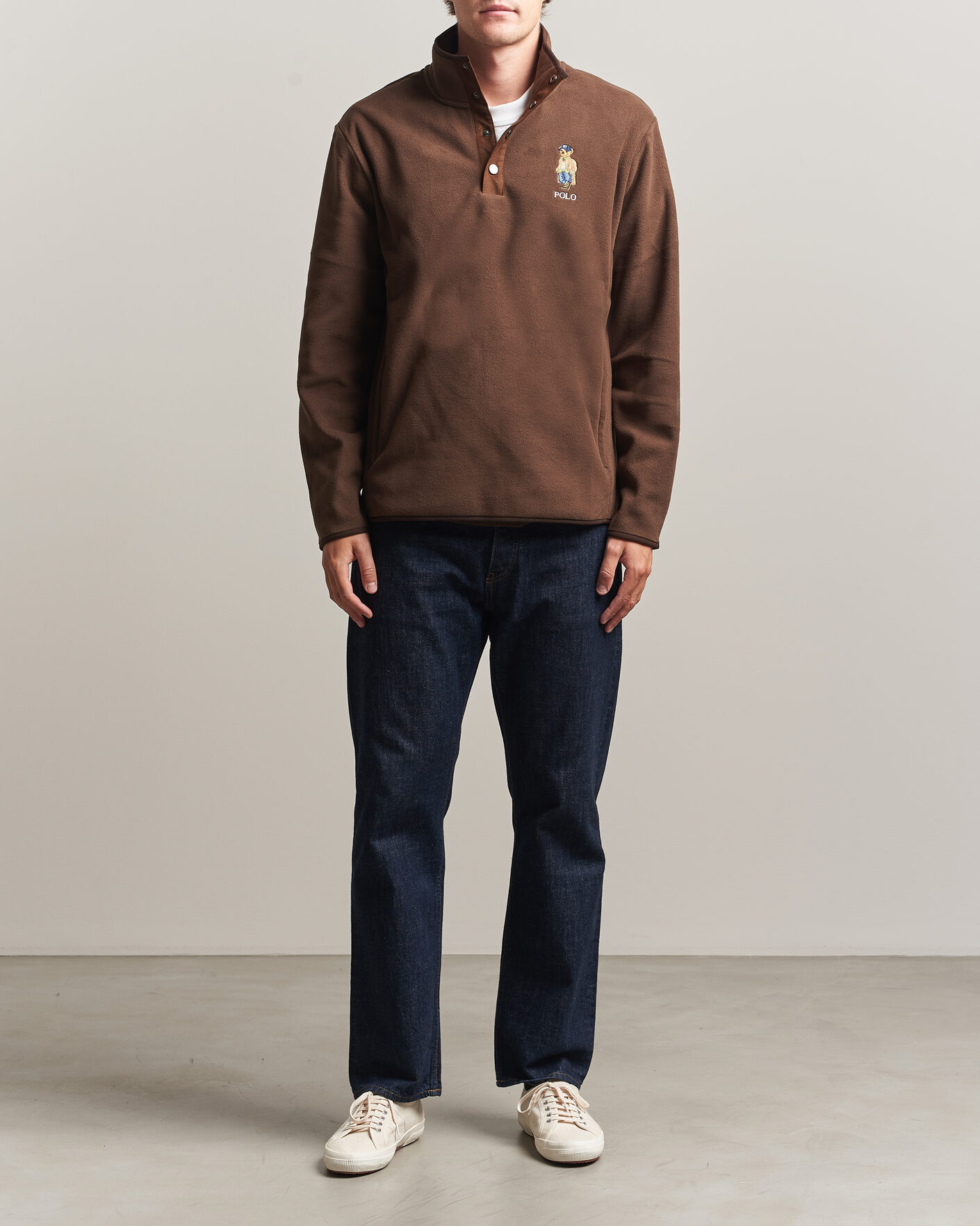 Hombres | Jerséis y prendas de punto | Polo Ralph Lauren | Fleece Pullover Sweatshirt Luggage Brown