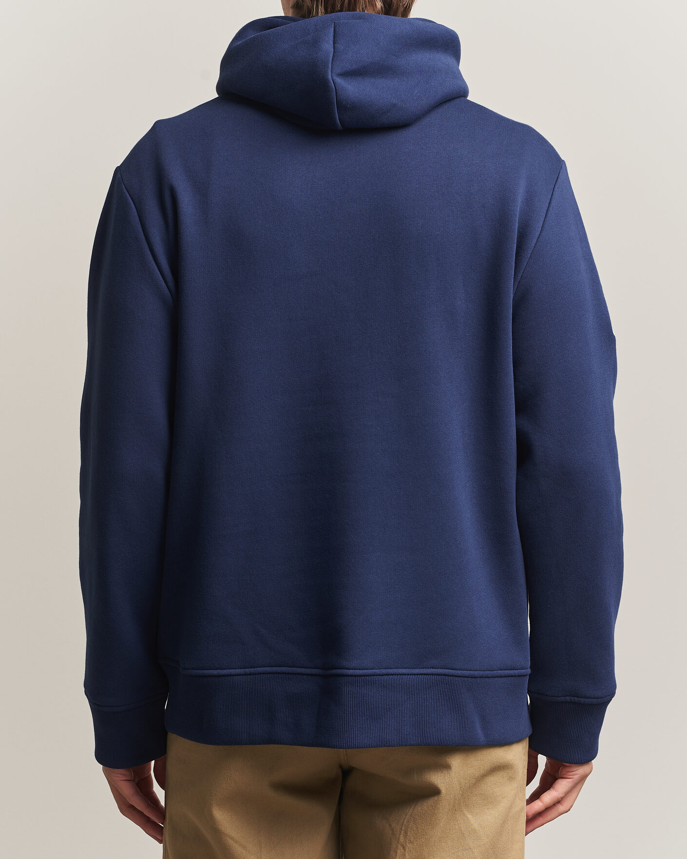 Hombres | Jerséis y prendas de punto | Polo Ralph Lauren | Diagonal Stripe Big Pony Hoodie Newport Navy