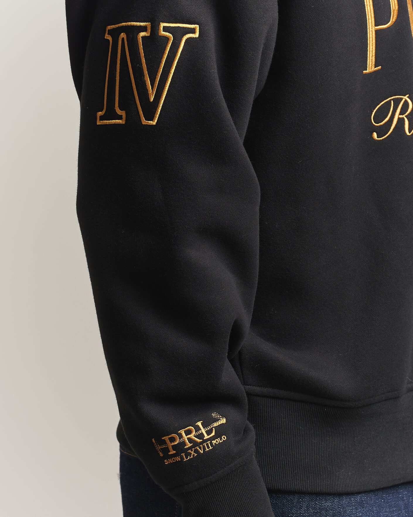 Hombres | Jerséis y prendas de punto | Polo Ralph Lauren | Magic Fleece Printed Sweatshirt Polo Black