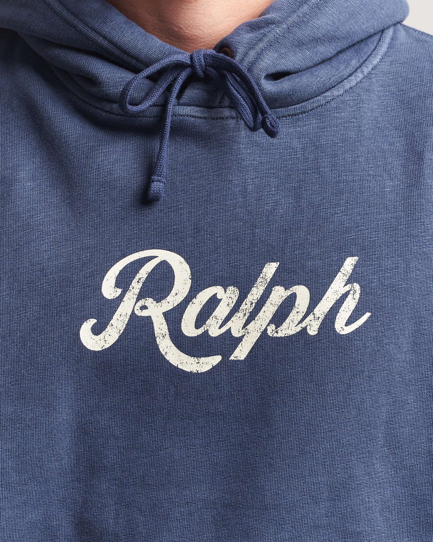 Hombres | Jerséis y prendas de punto | Polo Ralph Lauren | Vintage Fleece Logo Hoodie Dark Cobalt