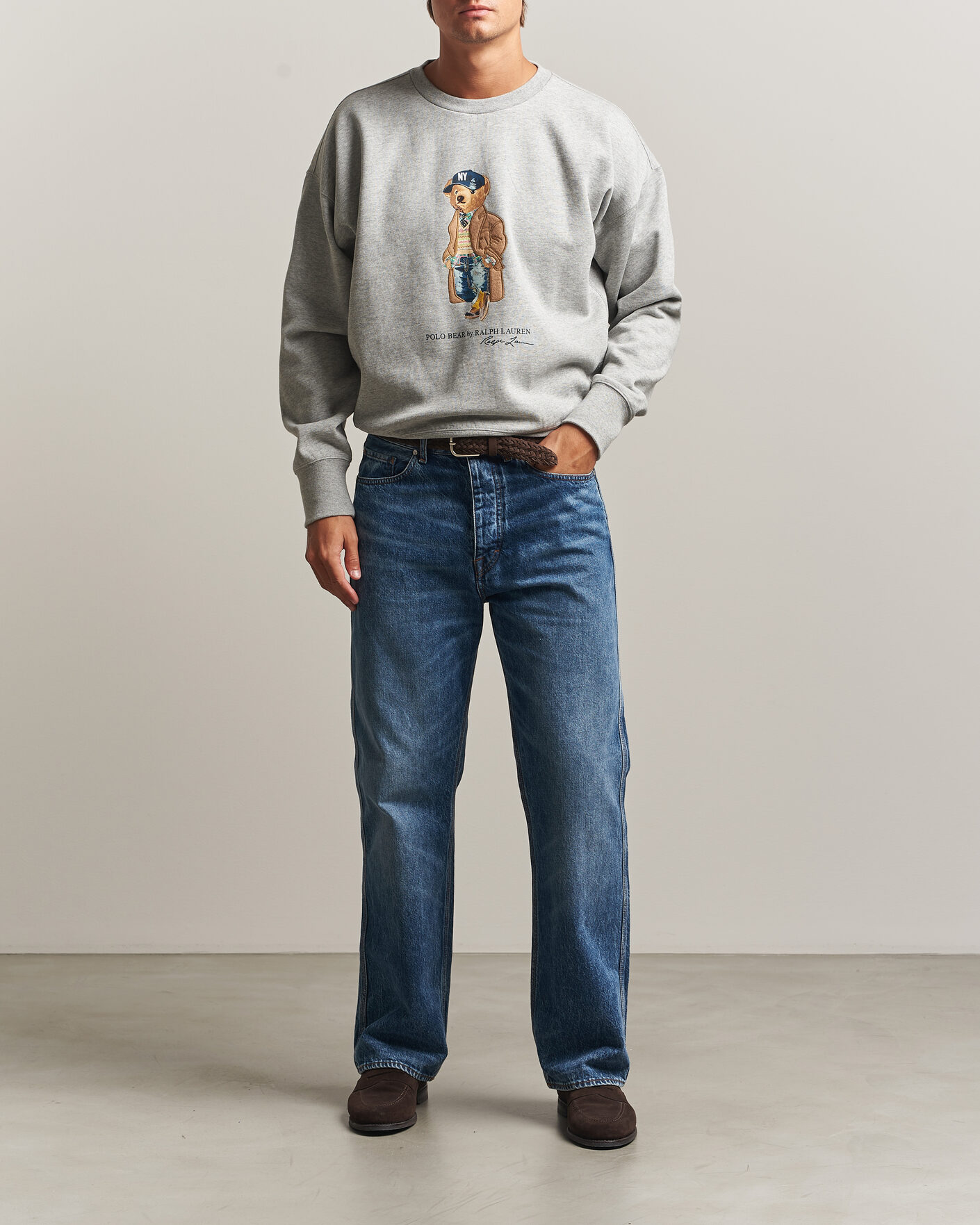 Hombres | Jerséis y prendas de punto | Polo Ralph Lauren | Athletic Fleece Bear Sweatshirt Andover Heather