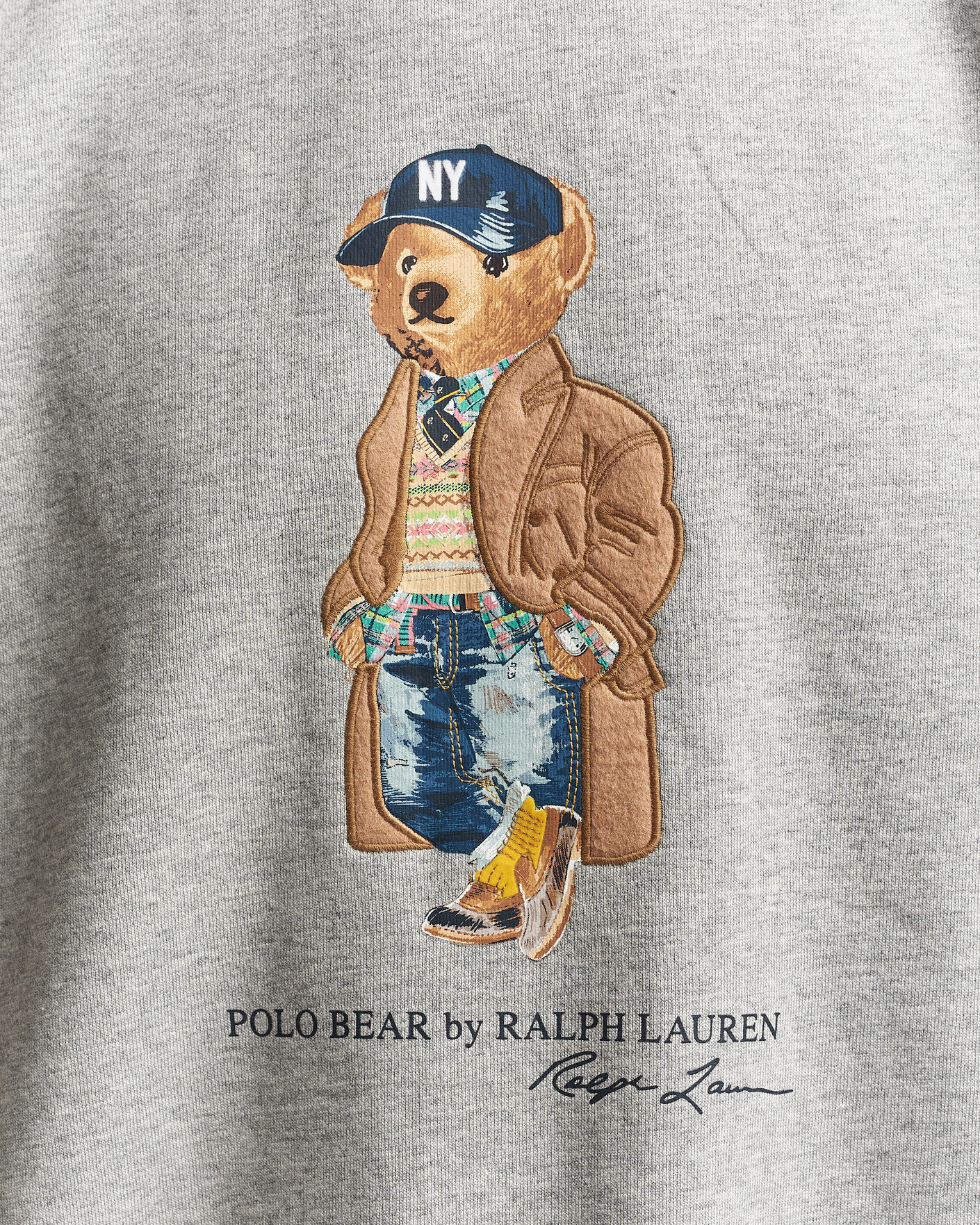 Hombres | Jerséis y prendas de punto | Polo Ralph Lauren | Athletic Fleece Bear Sweatshirt Andover Heather