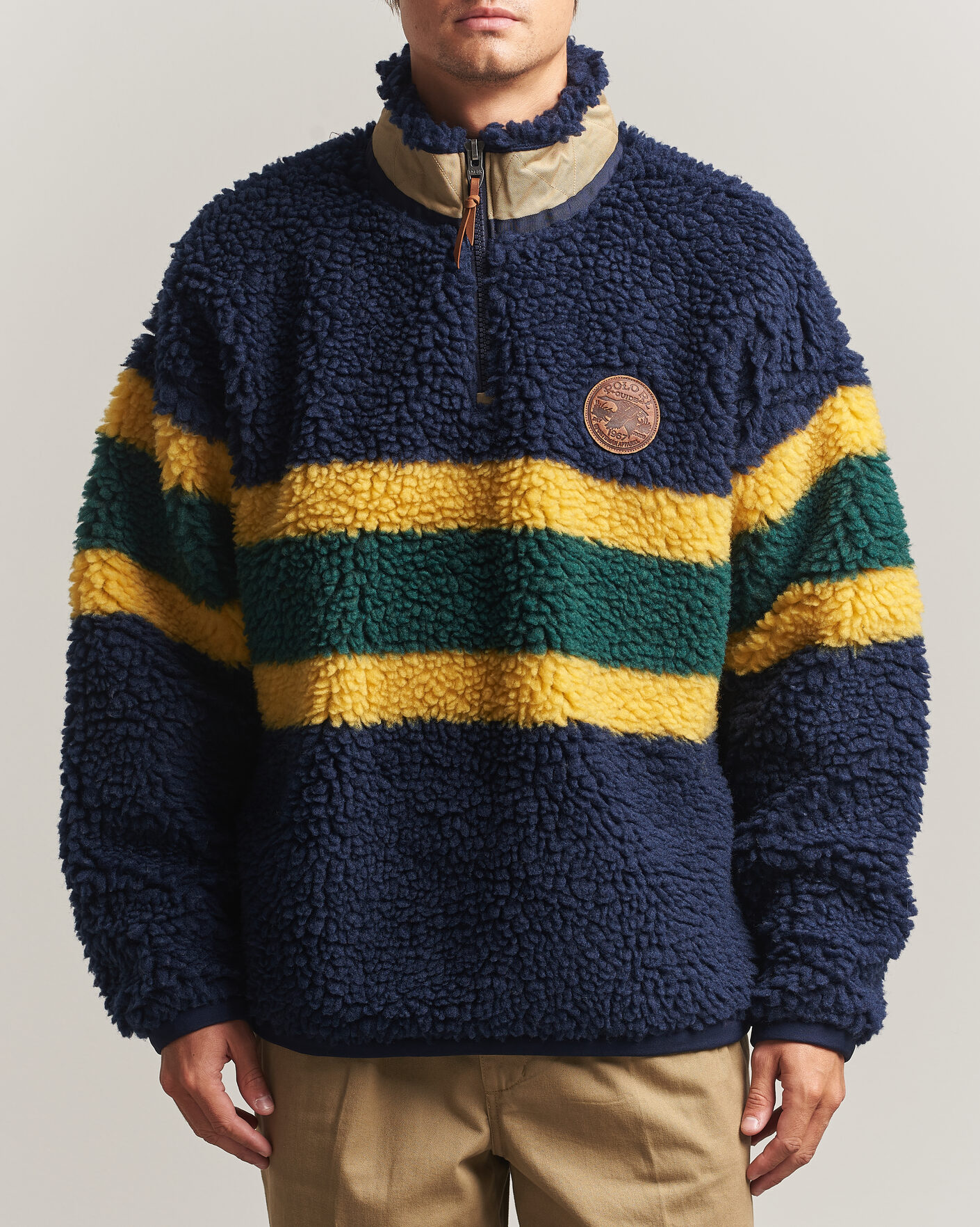 Hombres | Jerséis y prendas de punto | Polo Ralph Lauren | Shaggy Hi Pile Pullover Cruise Navy